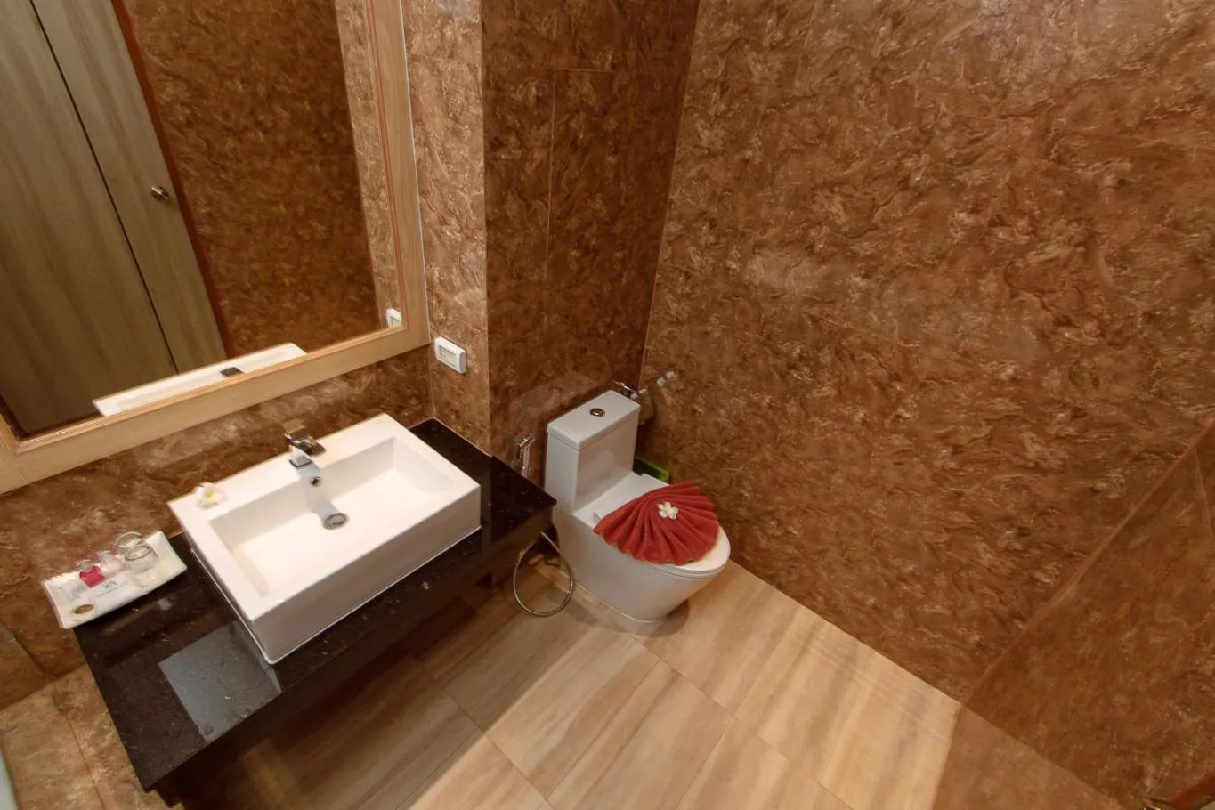 Bathroom in Airport Beach Hotel Phuket