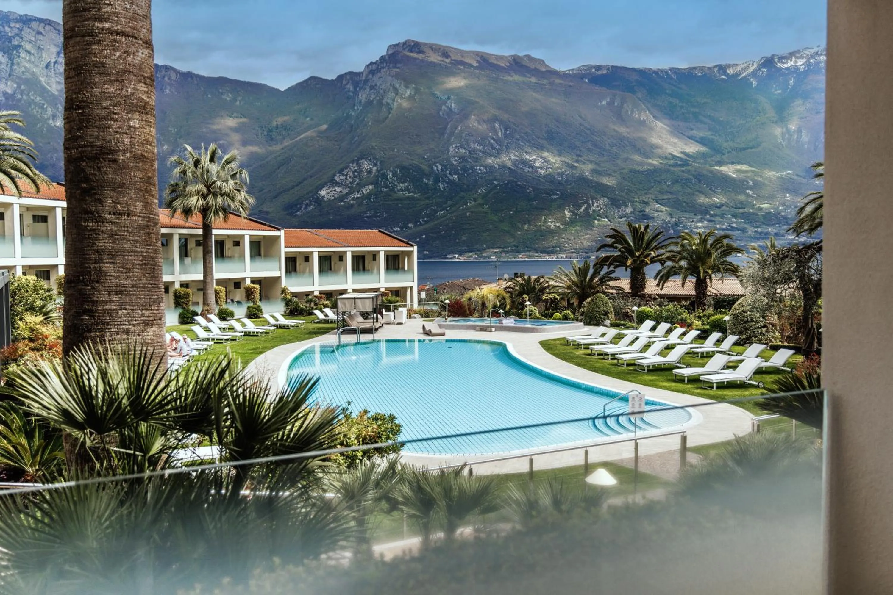 Garden view in Park Hotel Imperial