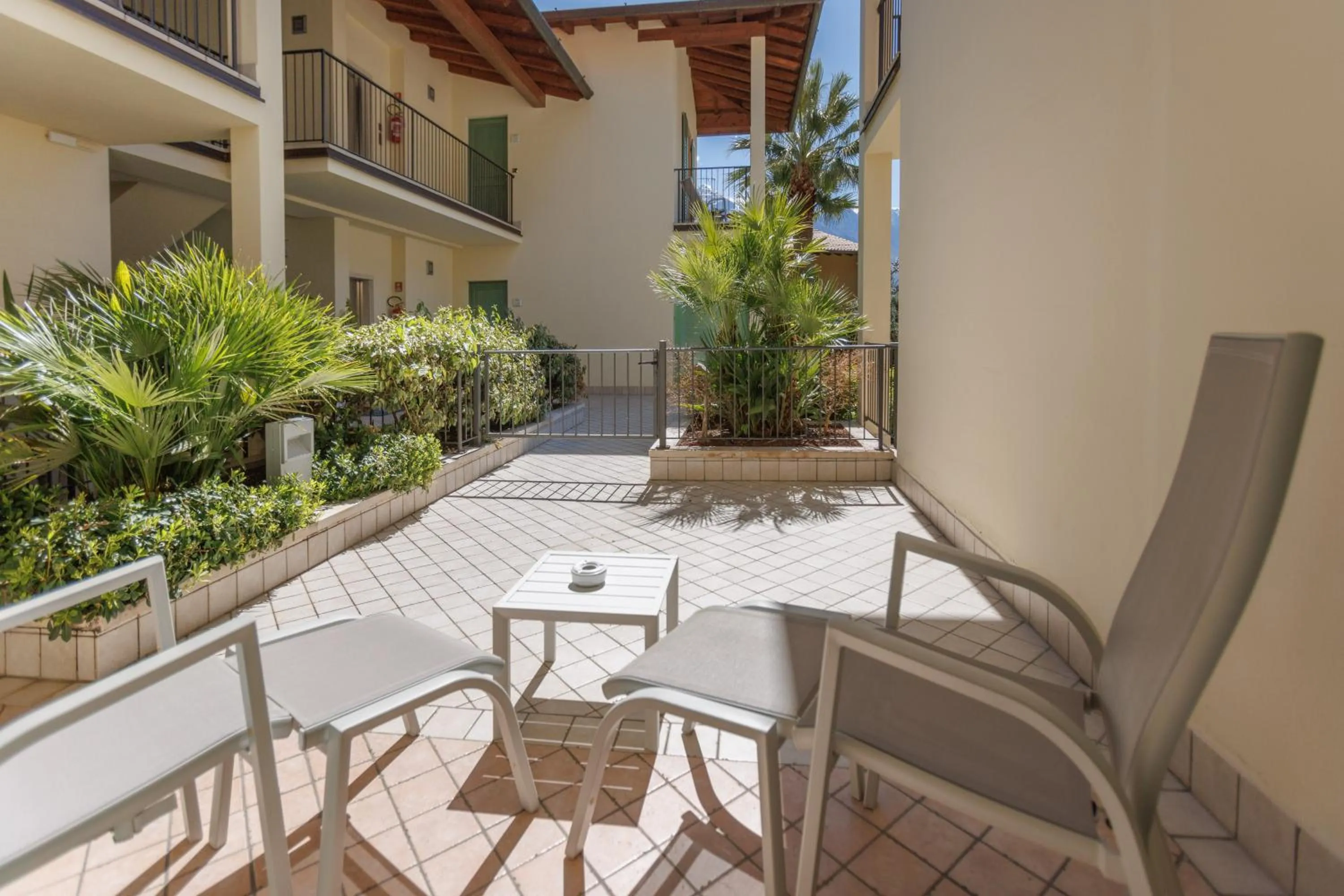 Garden view in Park Hotel Imperial