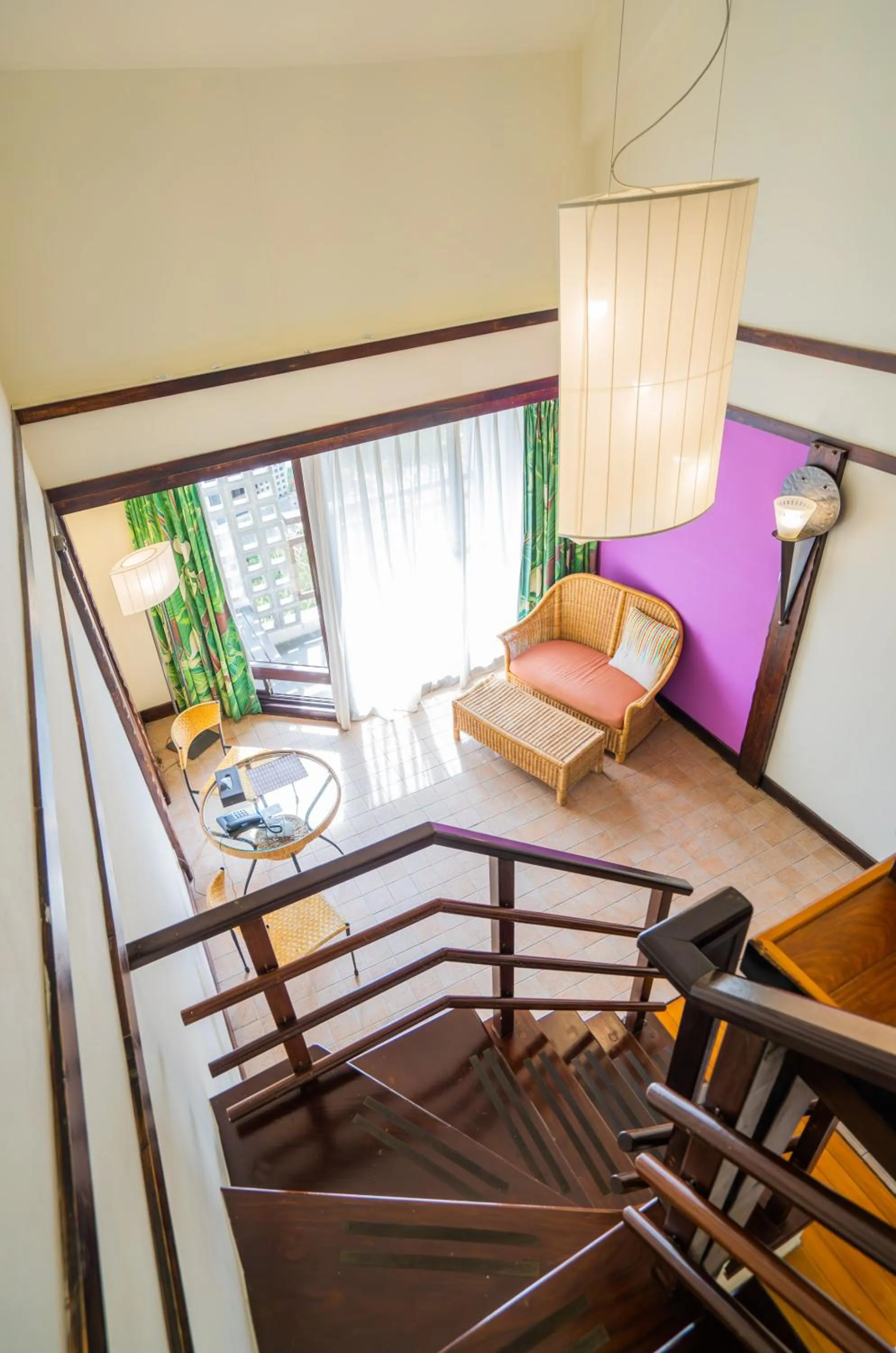 Seating area in Yoho Beach Resort Kenting