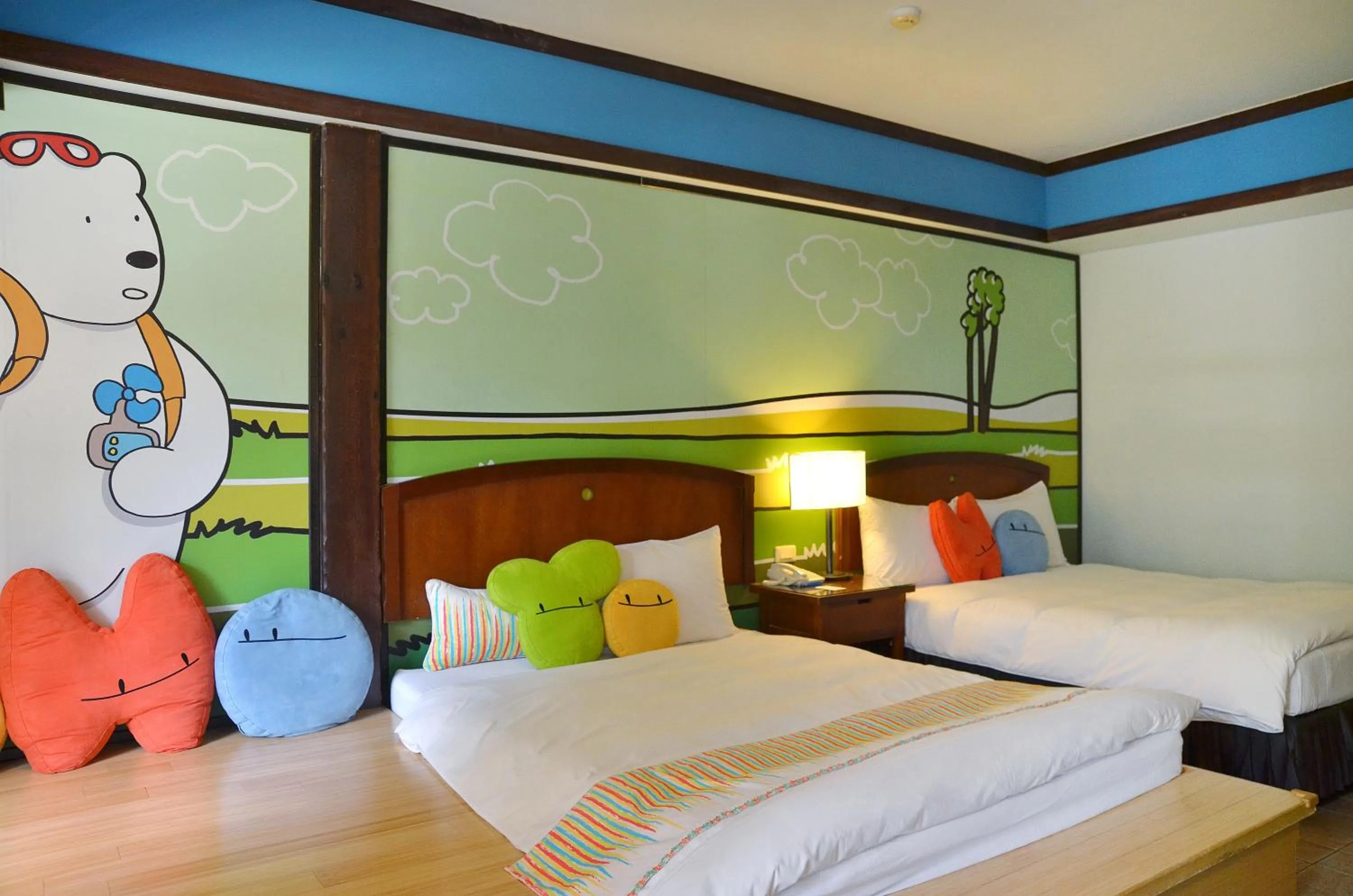 Bedroom, Bed in Yoho Beach Resort Kenting