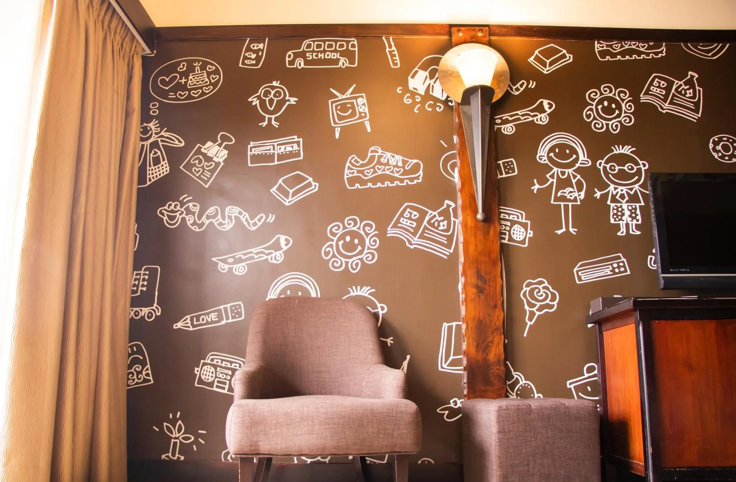 Living room in Yoho Beach Resort Kenting