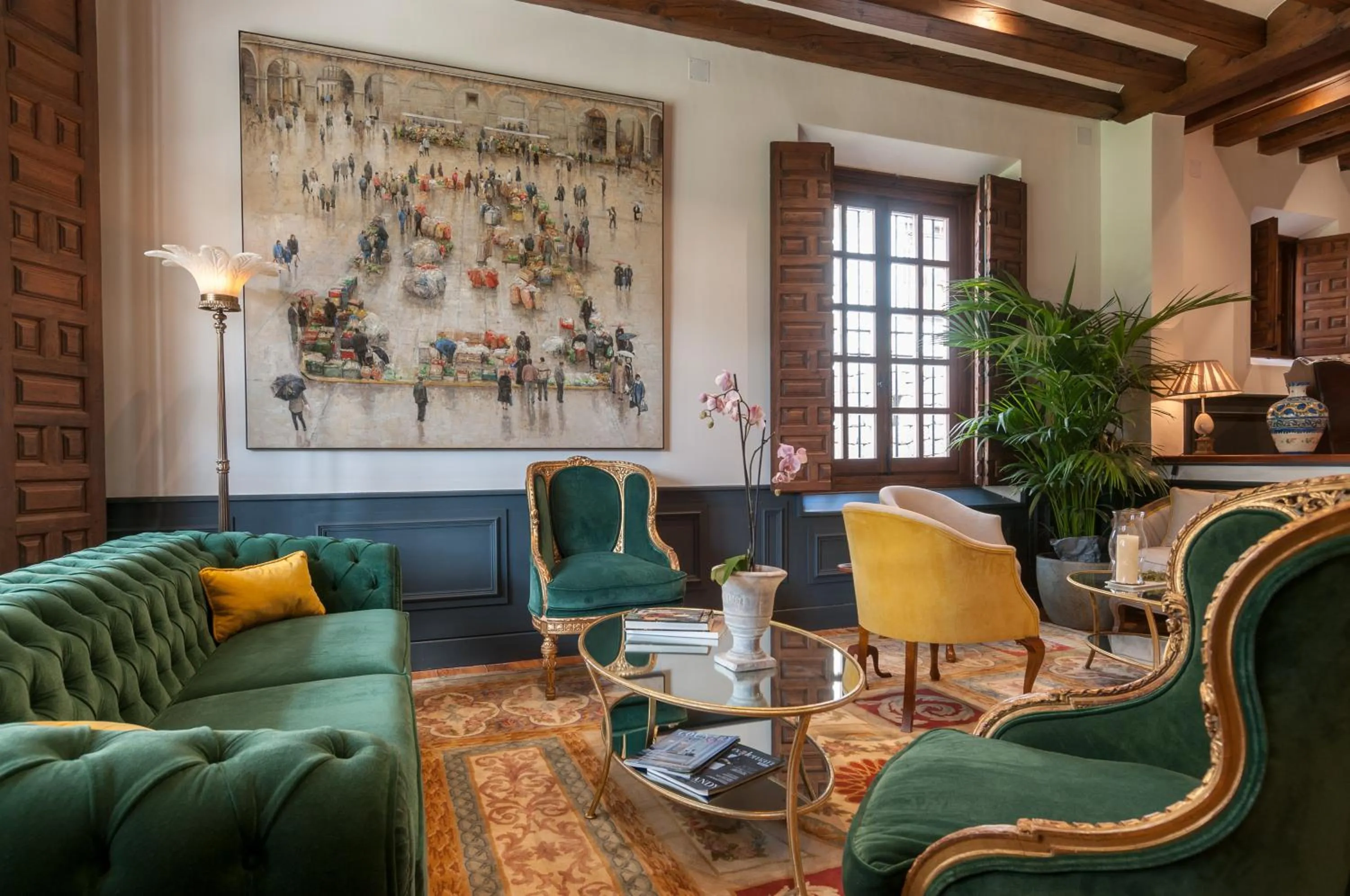 Area and facilities in La Casa del Presidente