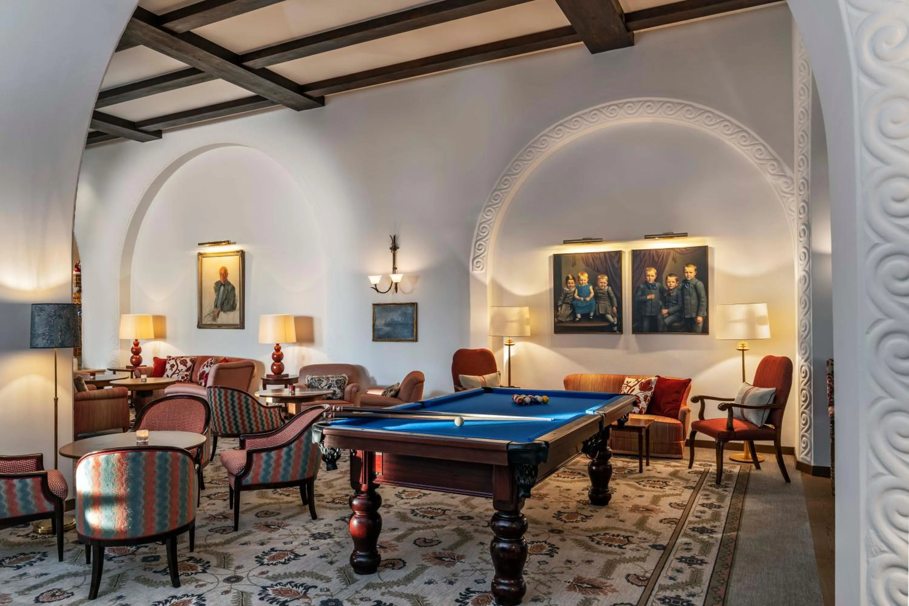 Billiard in Suvretta House