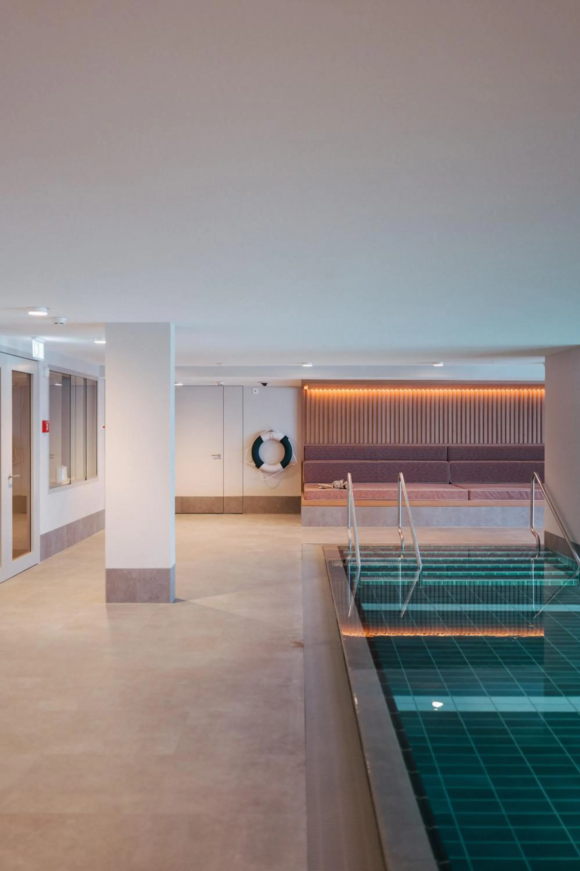 Swimming pool in Suvretta House