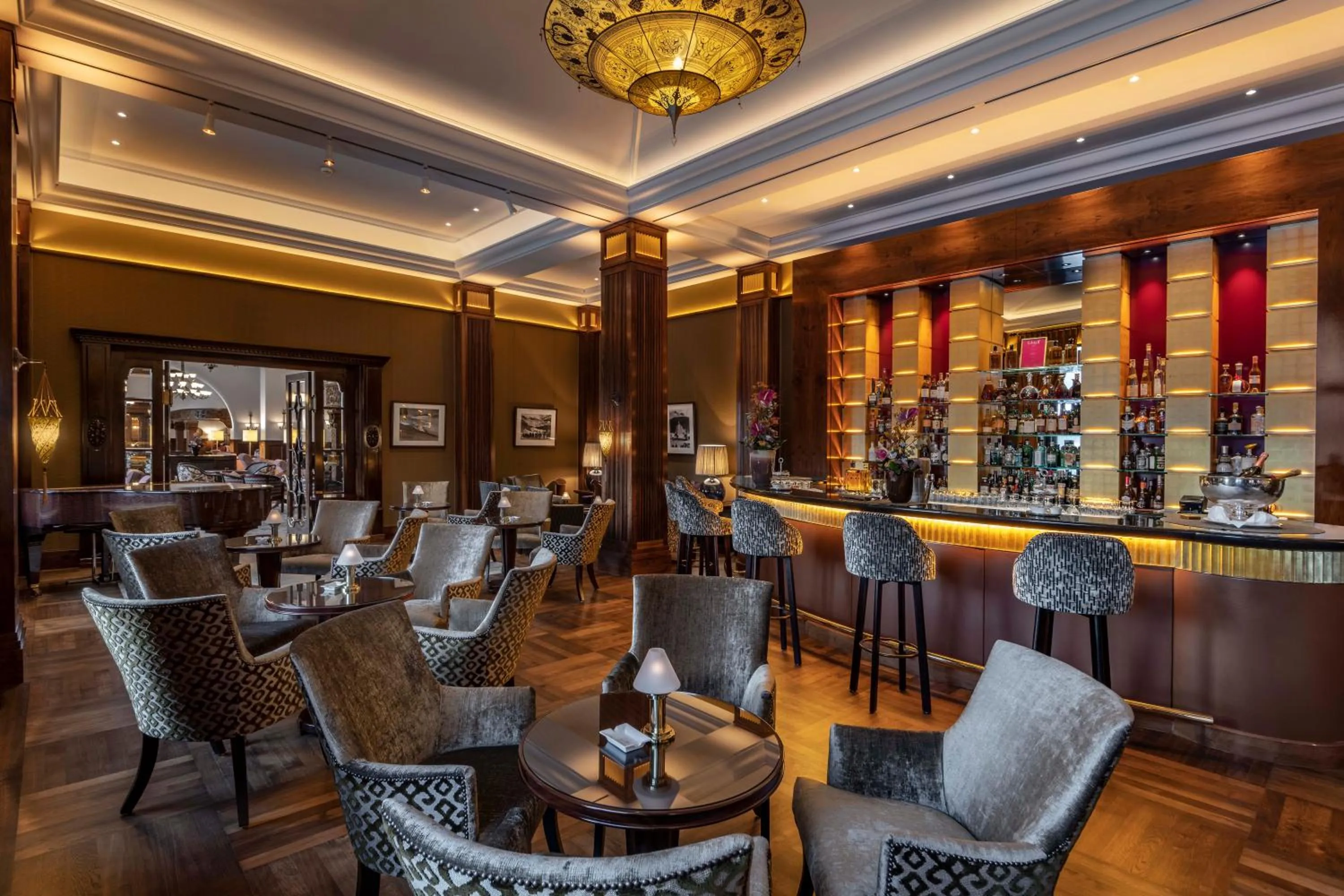 Lounge or bar in Suvretta House