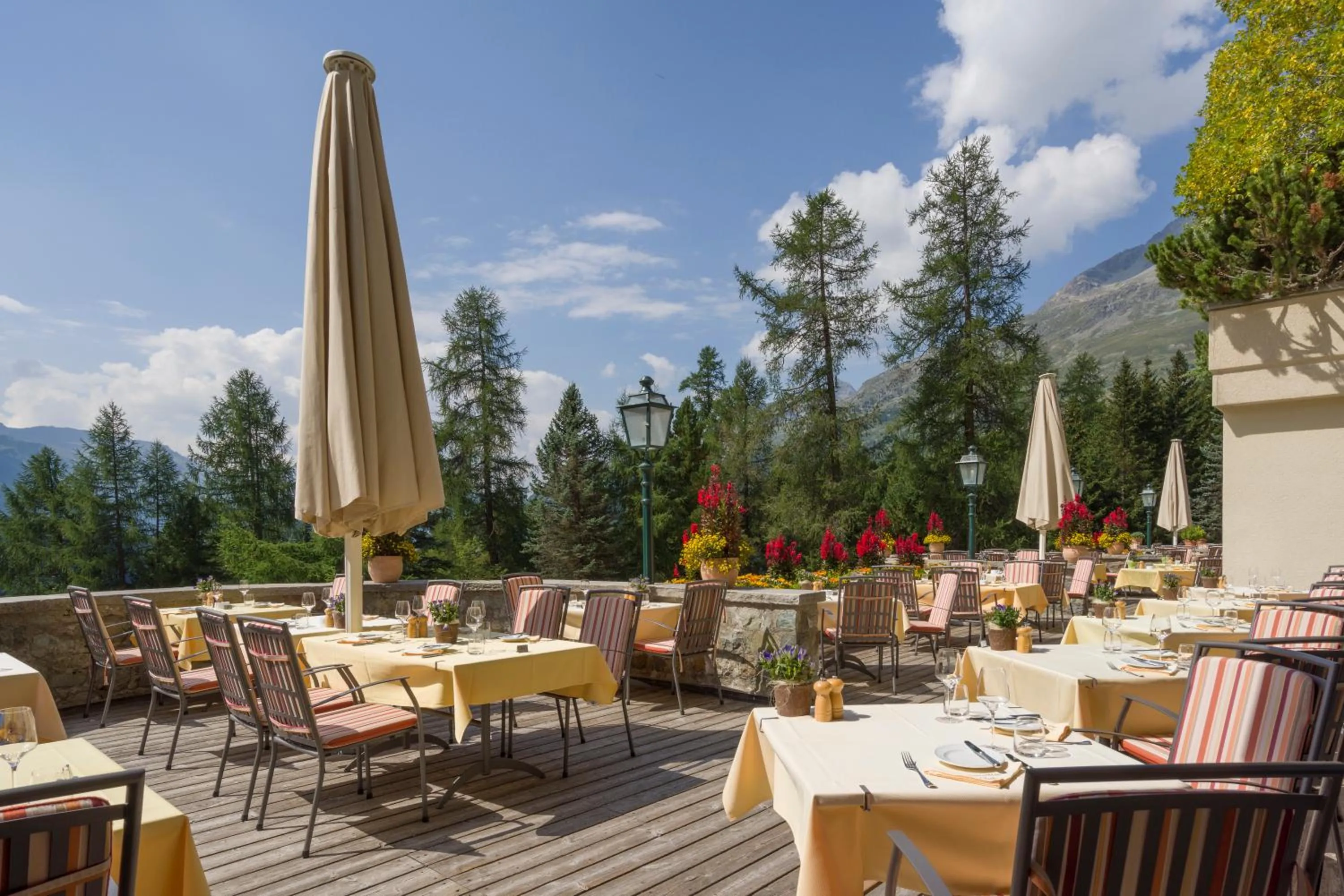 Restaurant/places to eat in Suvretta House