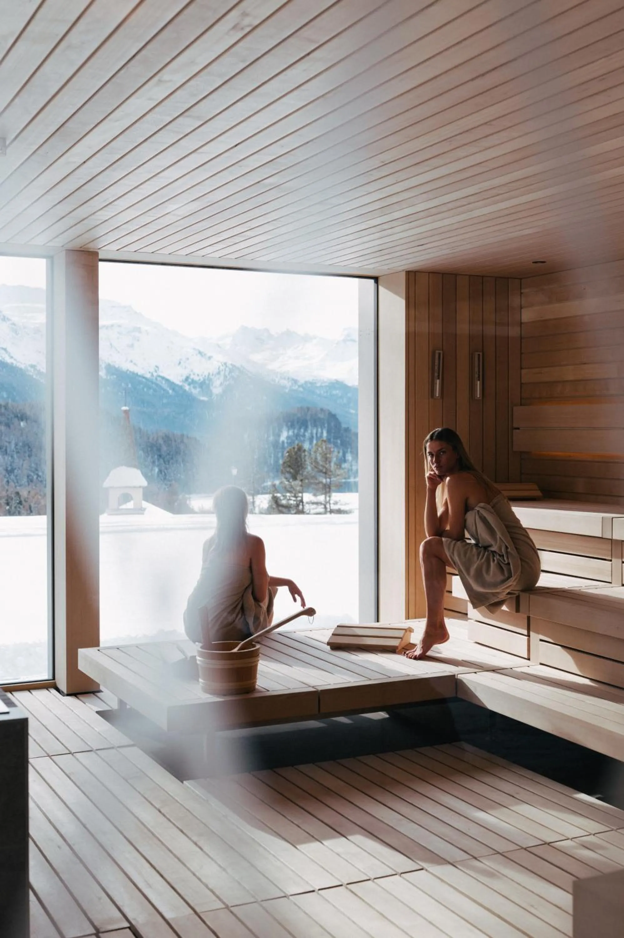 Sauna in Suvretta House