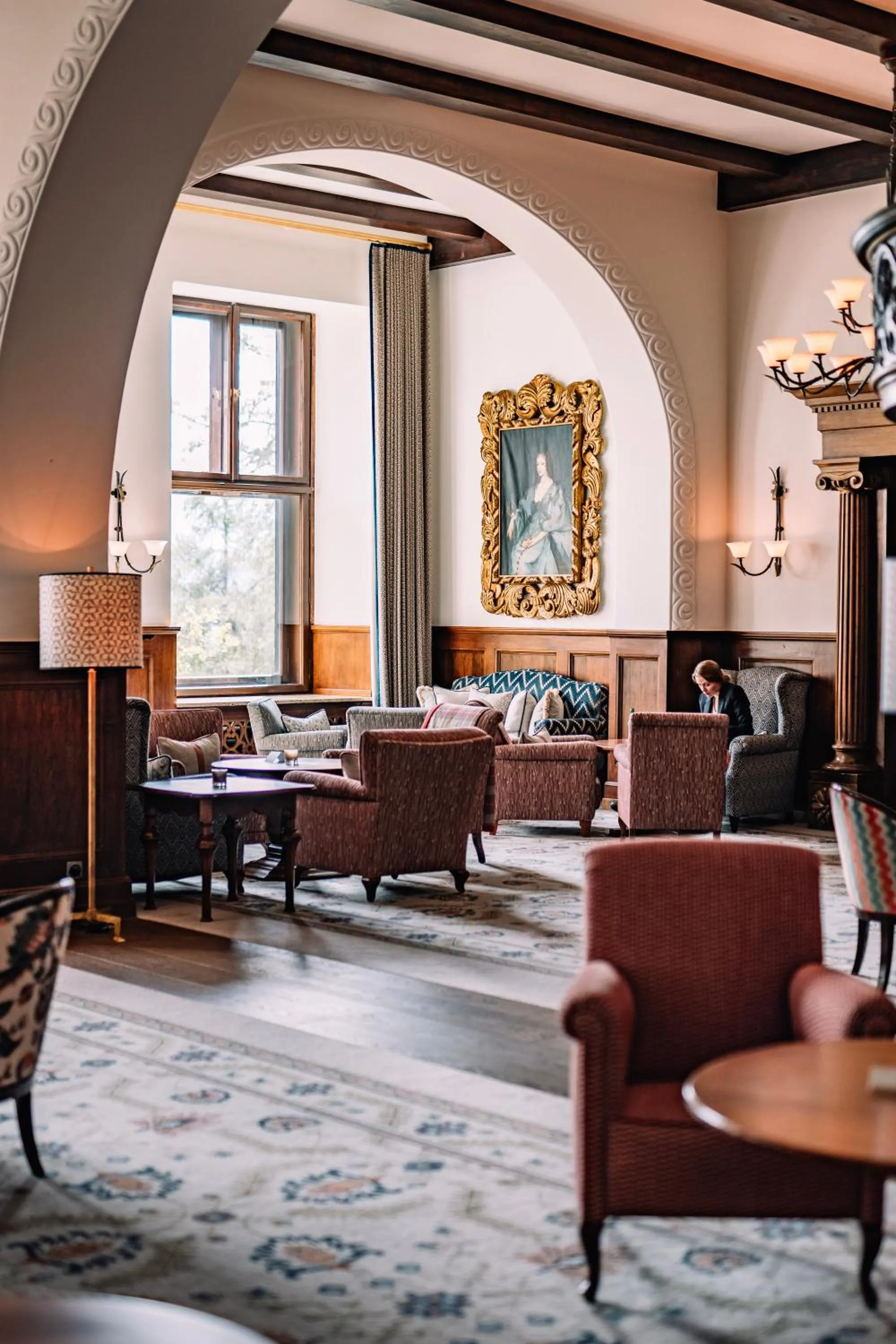 Lounge or bar in Suvretta House