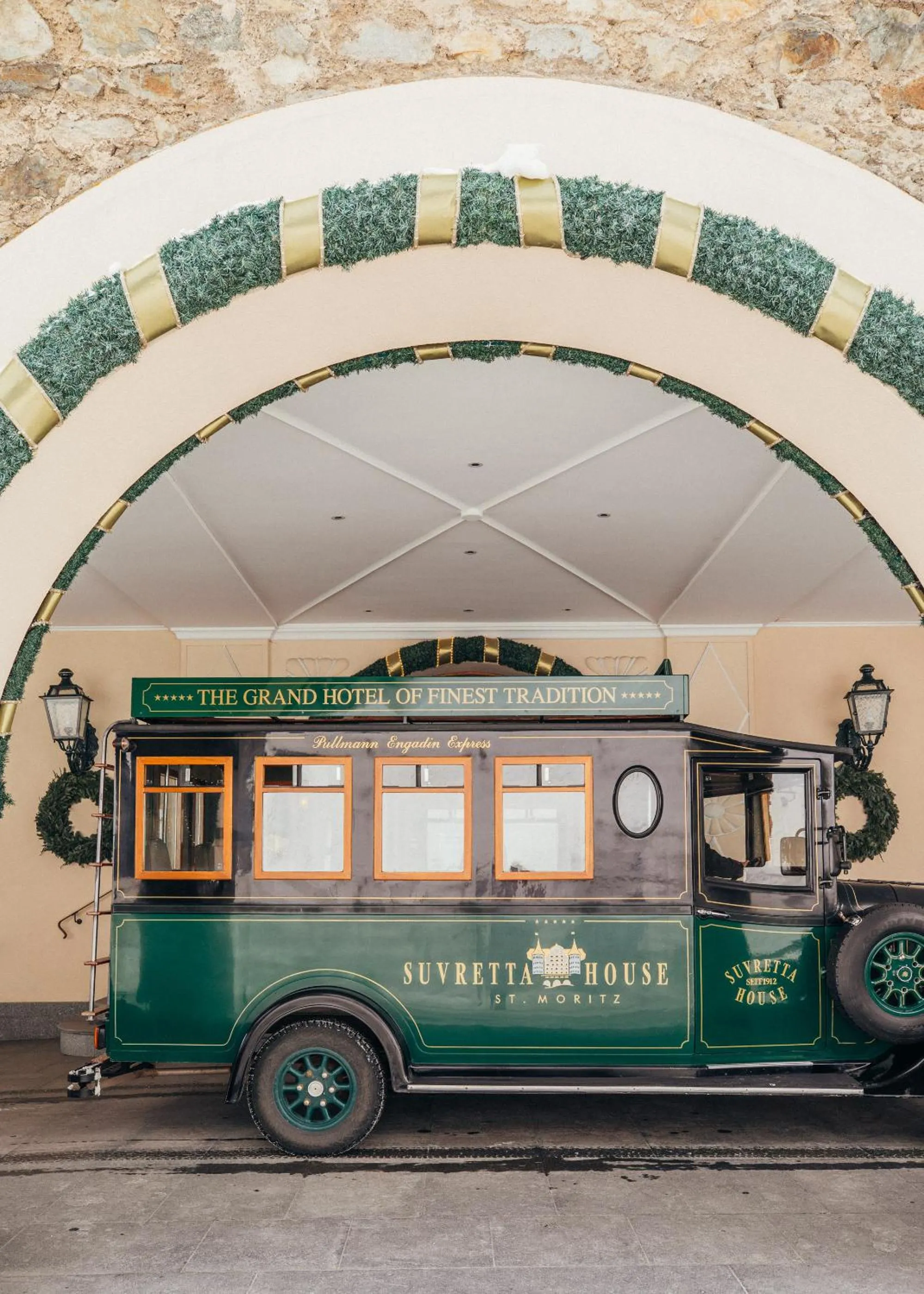 Facade/entrance in Suvretta House