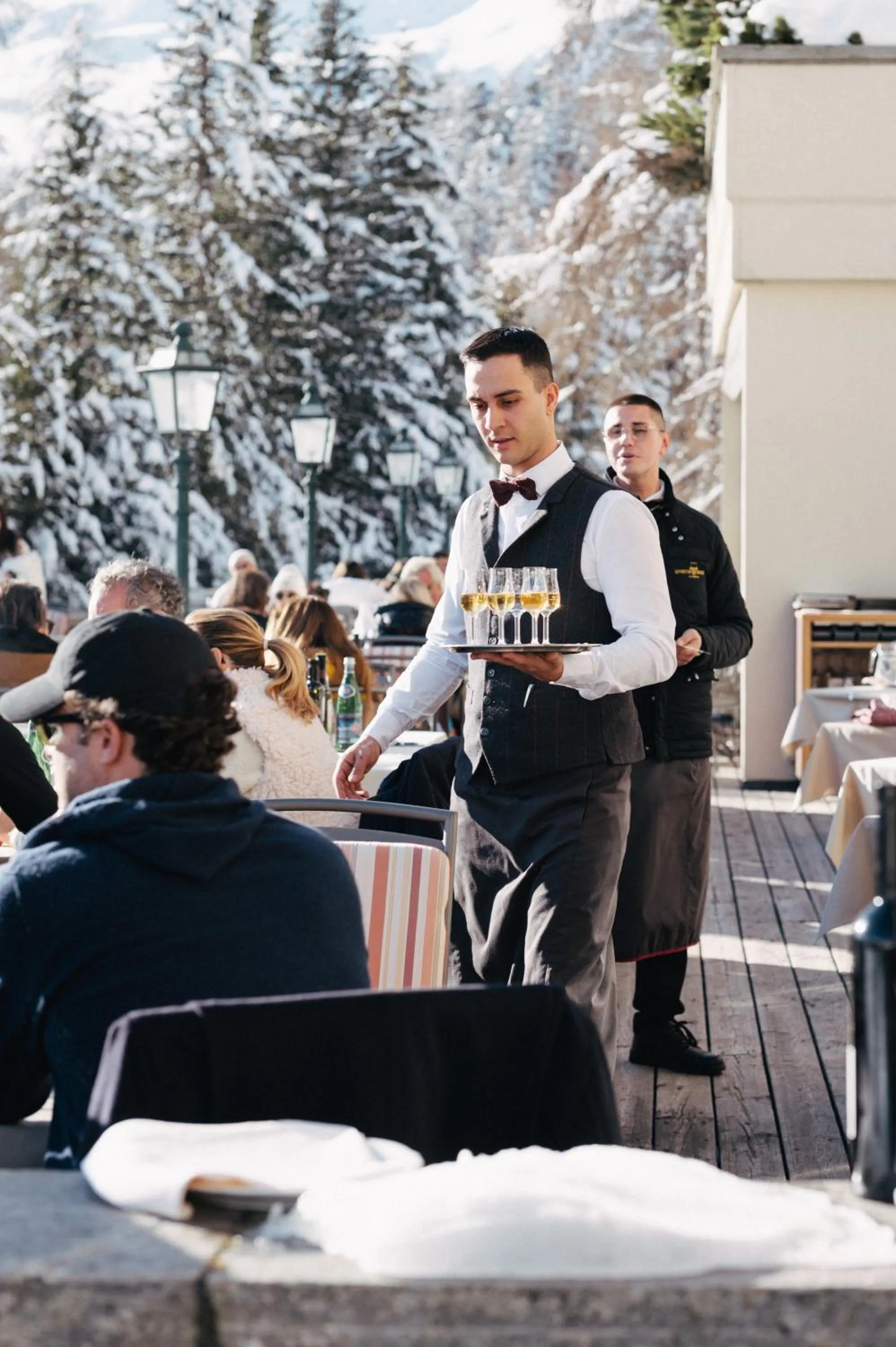 Restaurant/places to eat in Suvretta House