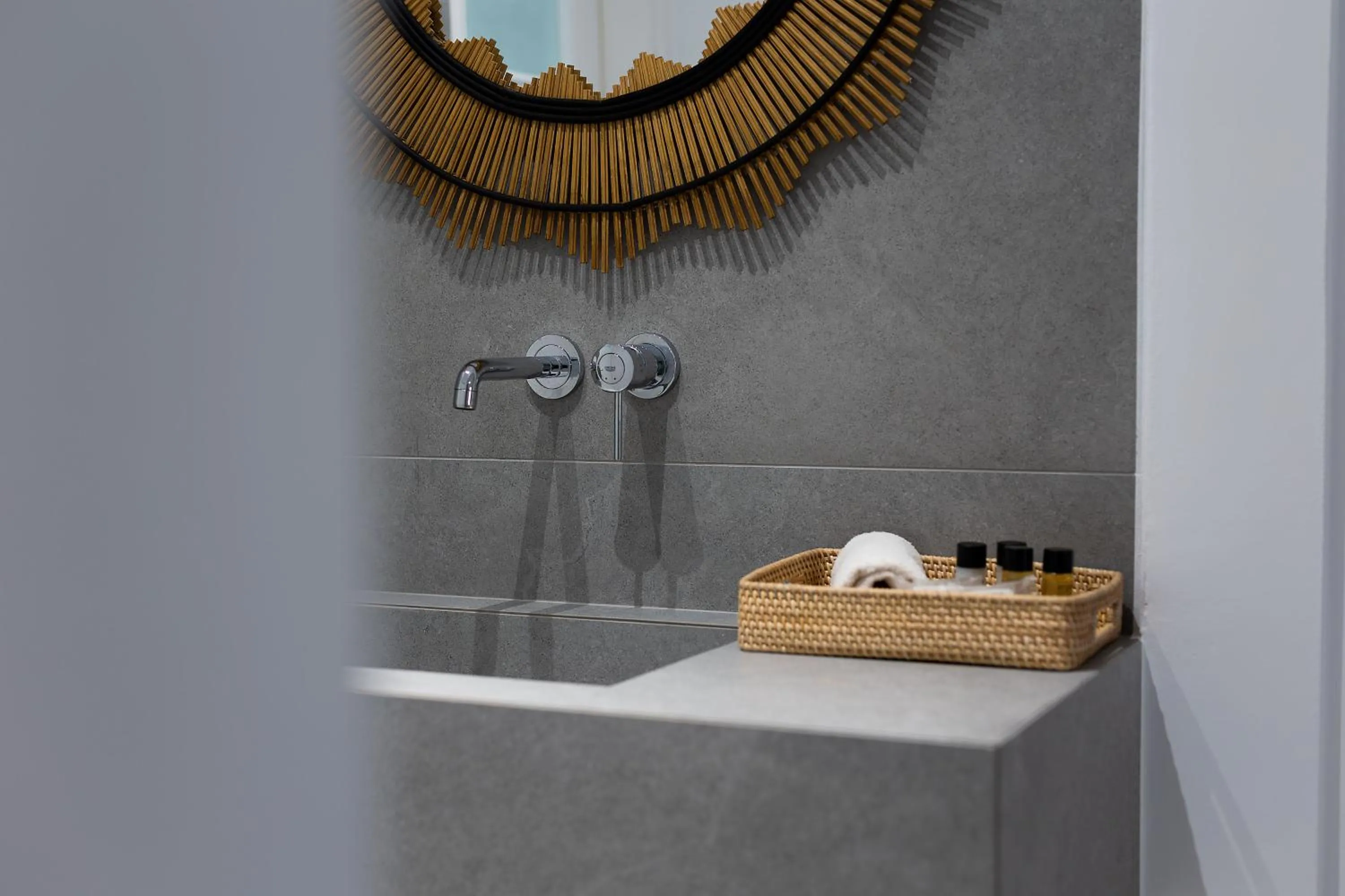 Shower in Hotel Villa Flora