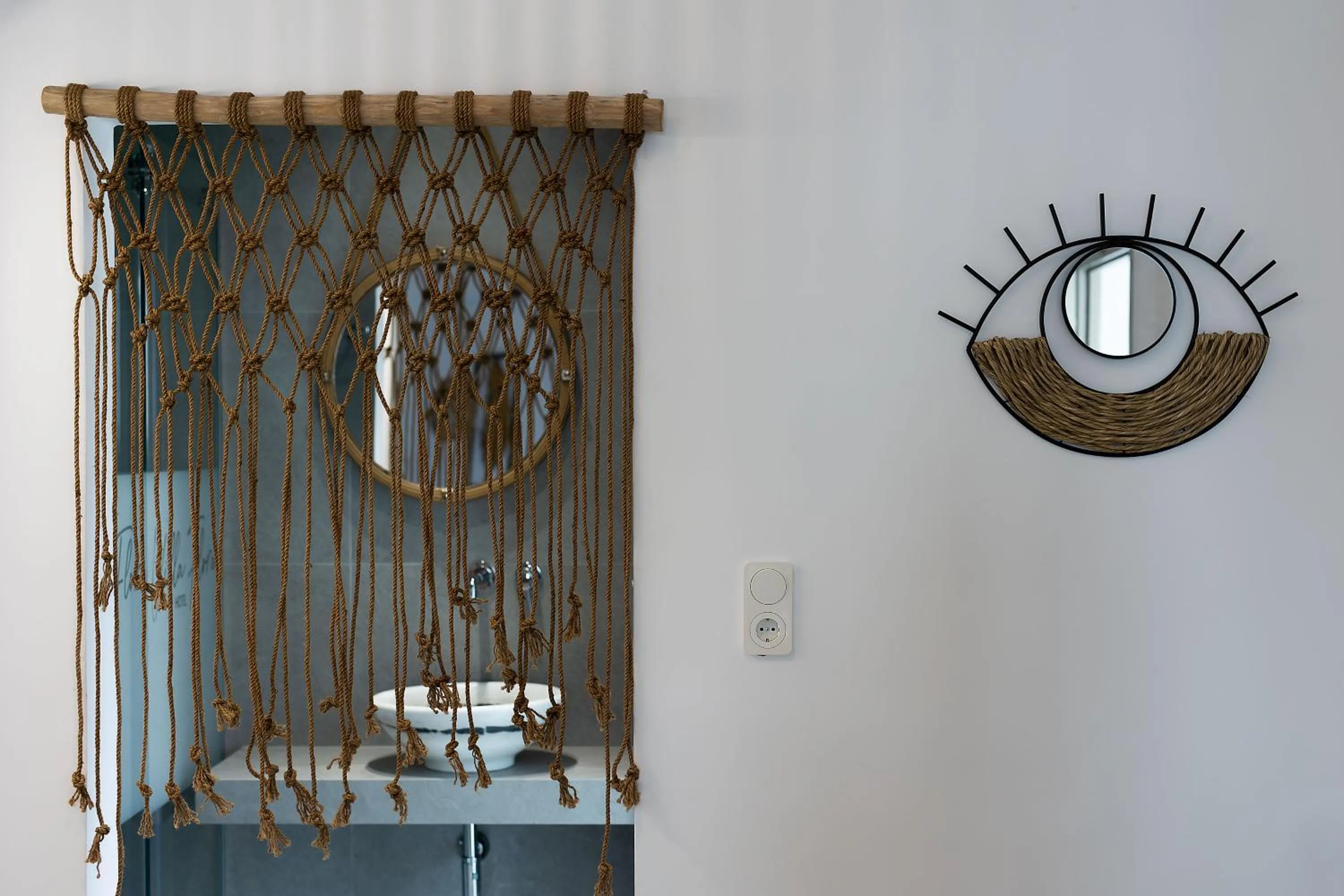 Shower in Hotel Villa Flora