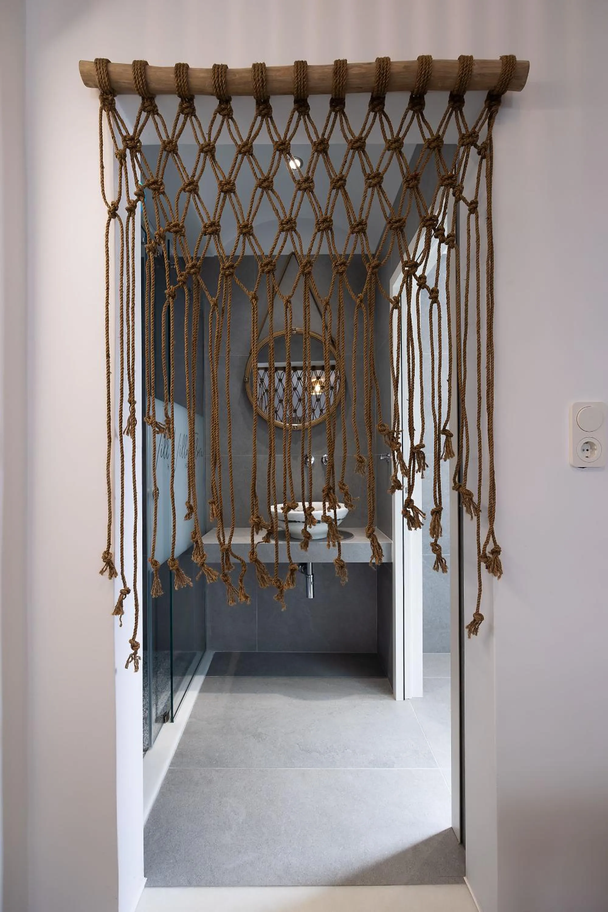 Shower in Hotel Villa Flora