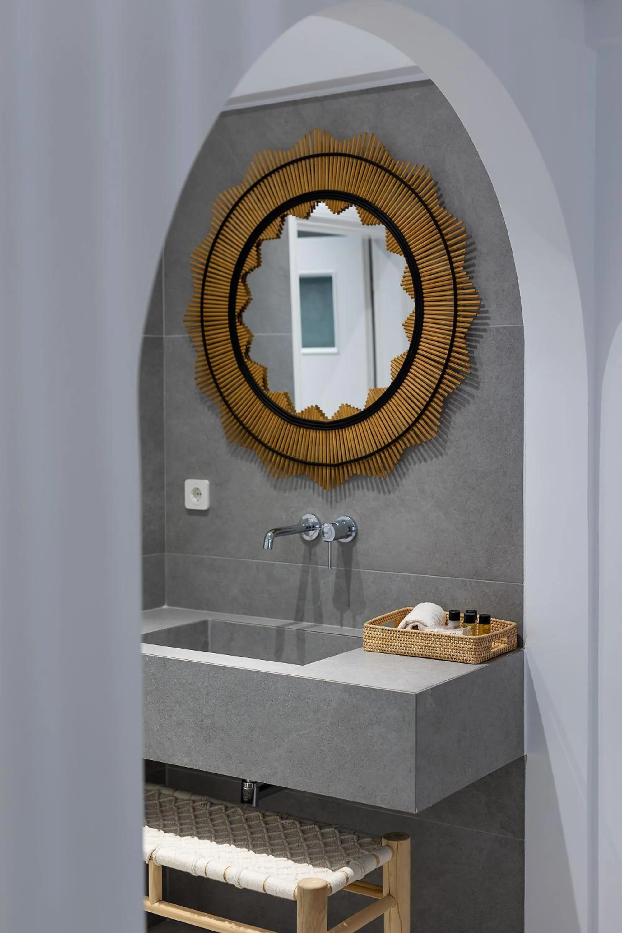 Shower in Hotel Villa Flora