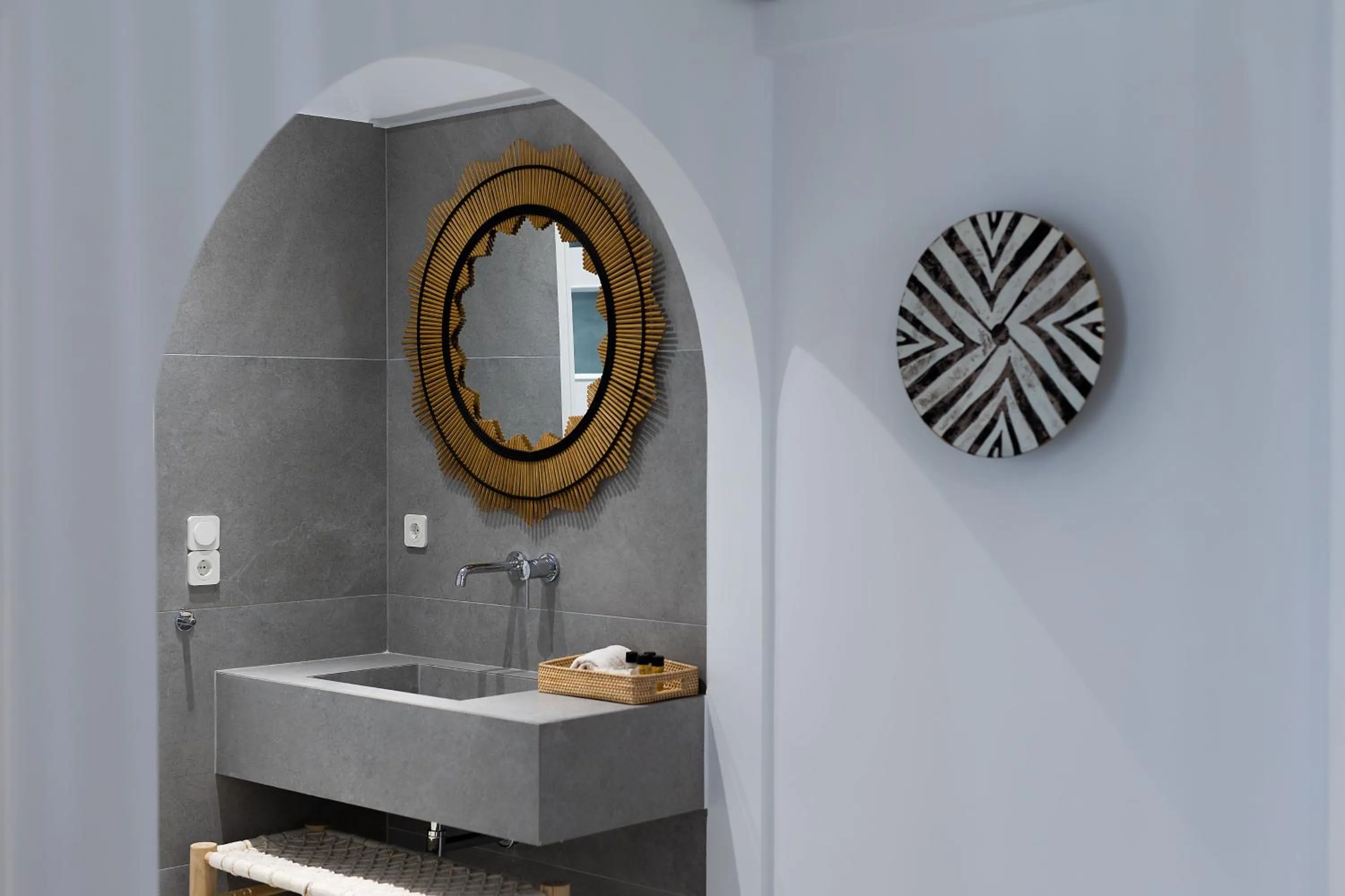 Shower in Hotel Villa Flora