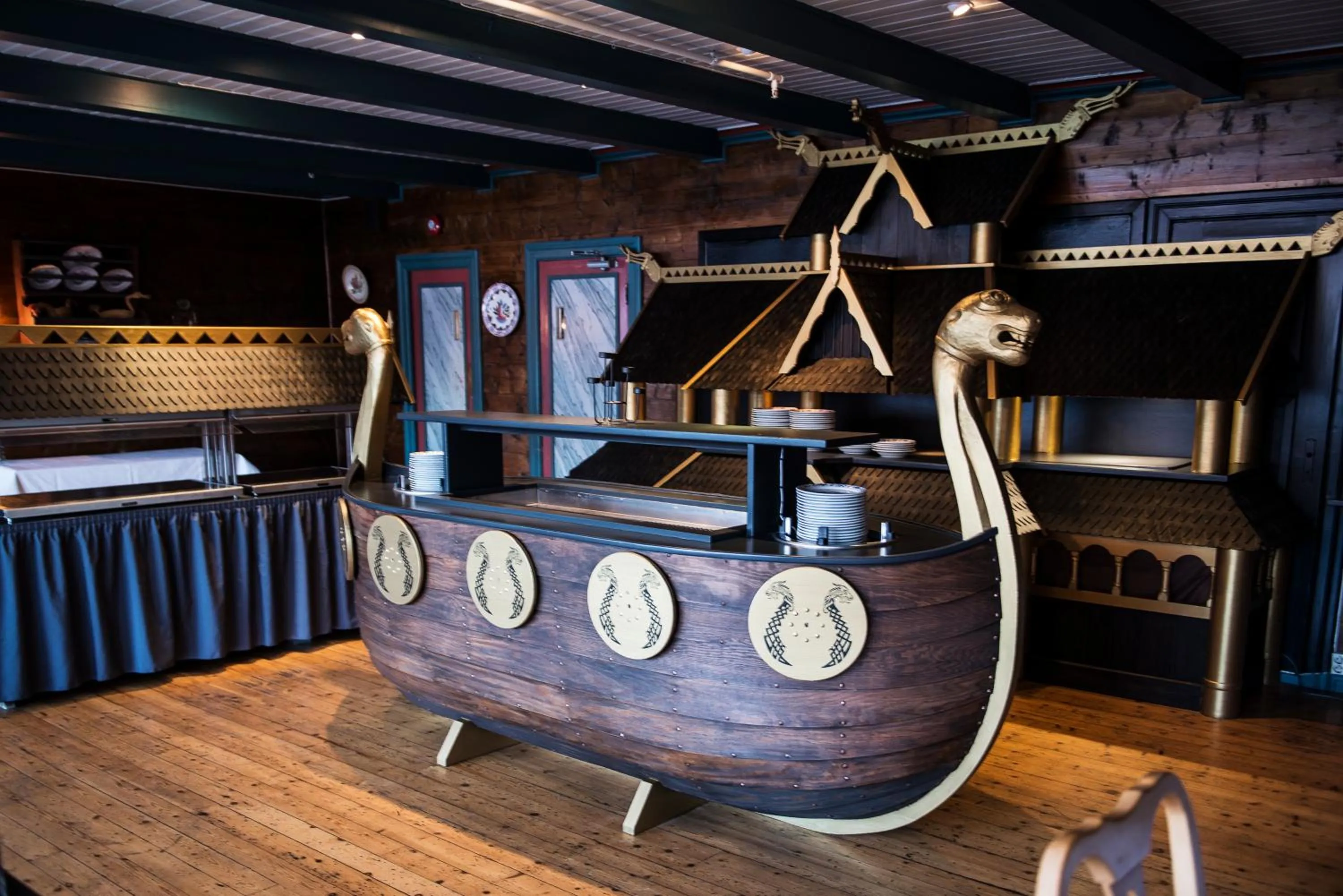 Restaurant/places to eat in Leikanger Fjordhotel - Unike Hoteller