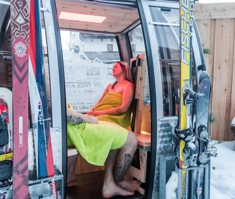 Sauna in ALPENHOTEL TYROL - B&B - ADULTS ONLY - Alpines Lifestylehotel - BIO & Nachhaltig