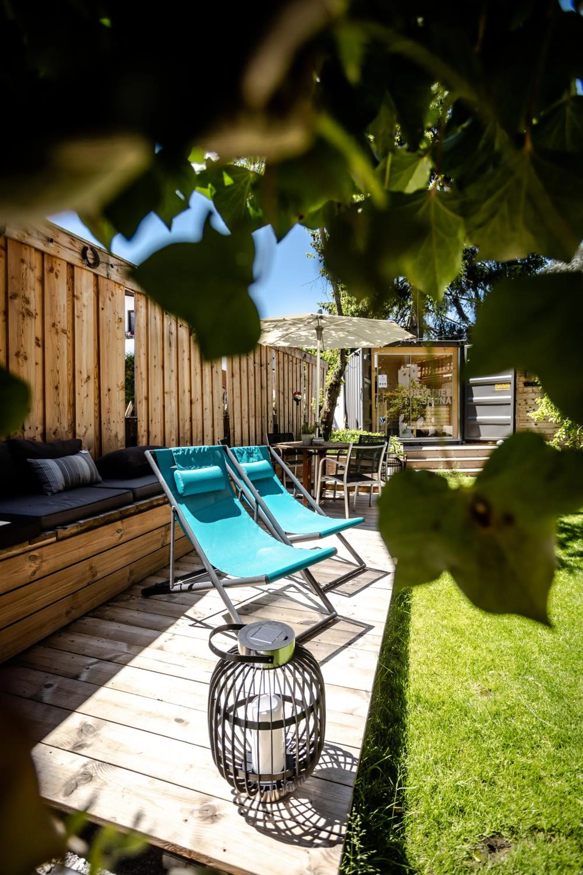 Patio in ALPENHOTEL TYROL - B&B - ADULTS ONLY - Alpines Lifestylehotel - BIO & Nachhaltig