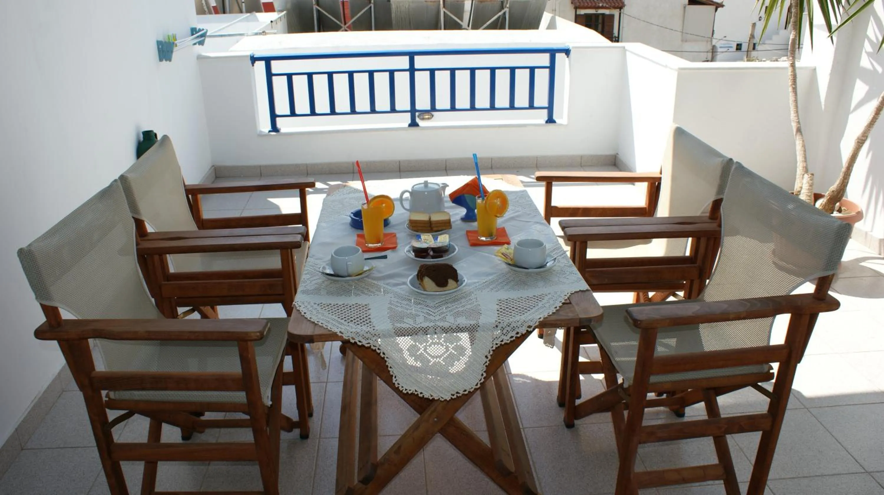Balcony/Terrace in Hotel Zeus