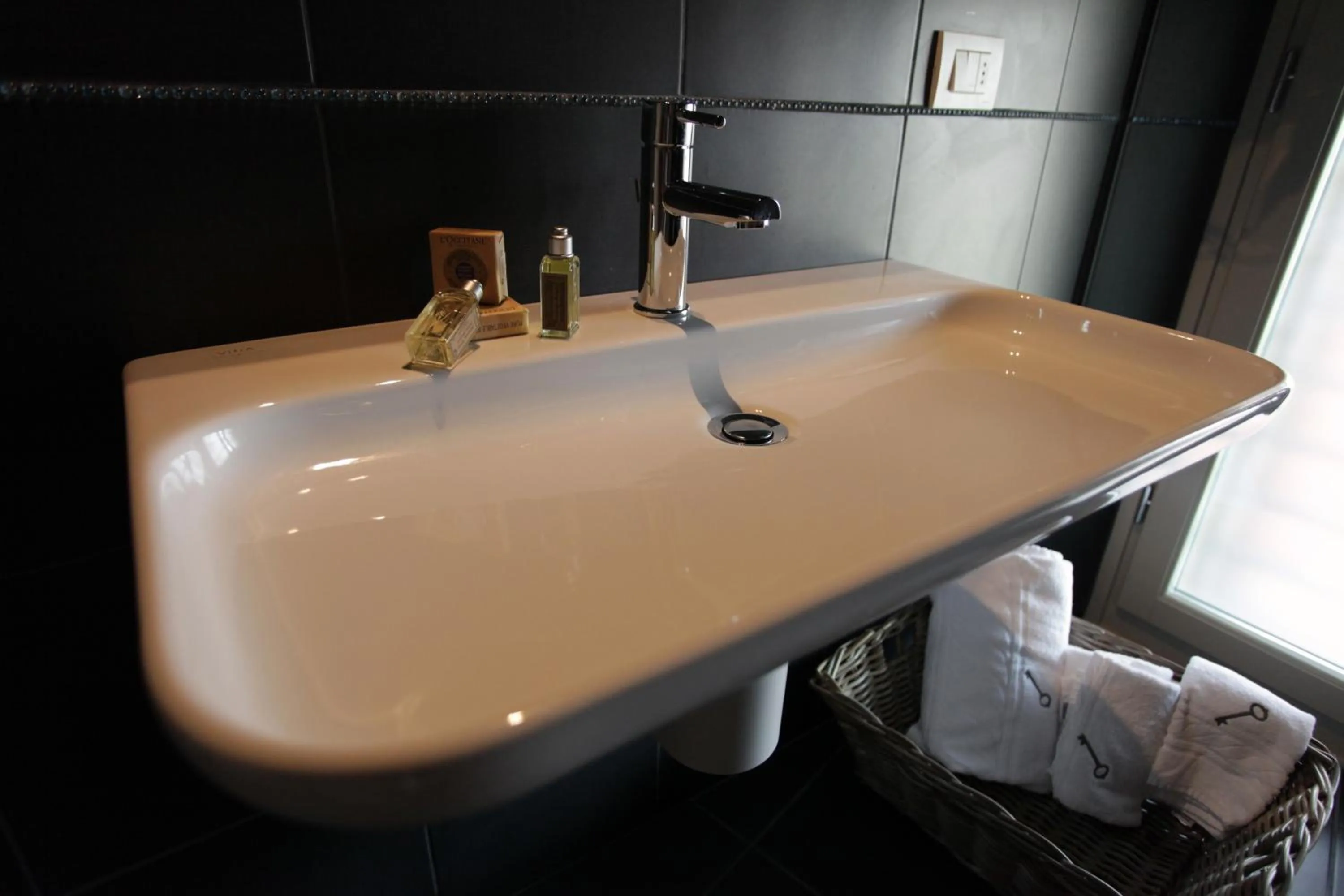 Shower in Albergo al Vecchio Tram