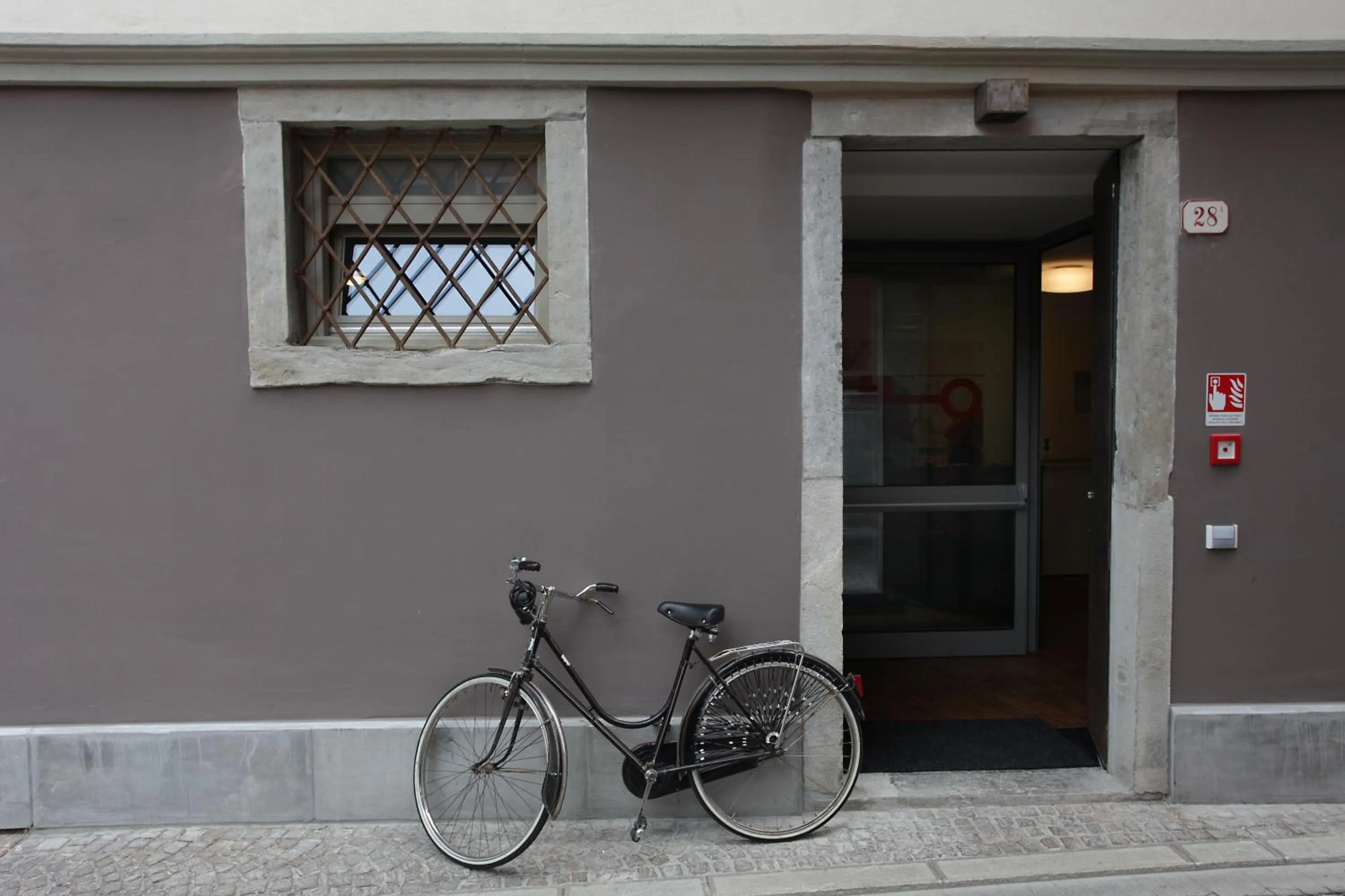 Facade/entrance in Albergo al Vecchio Tram