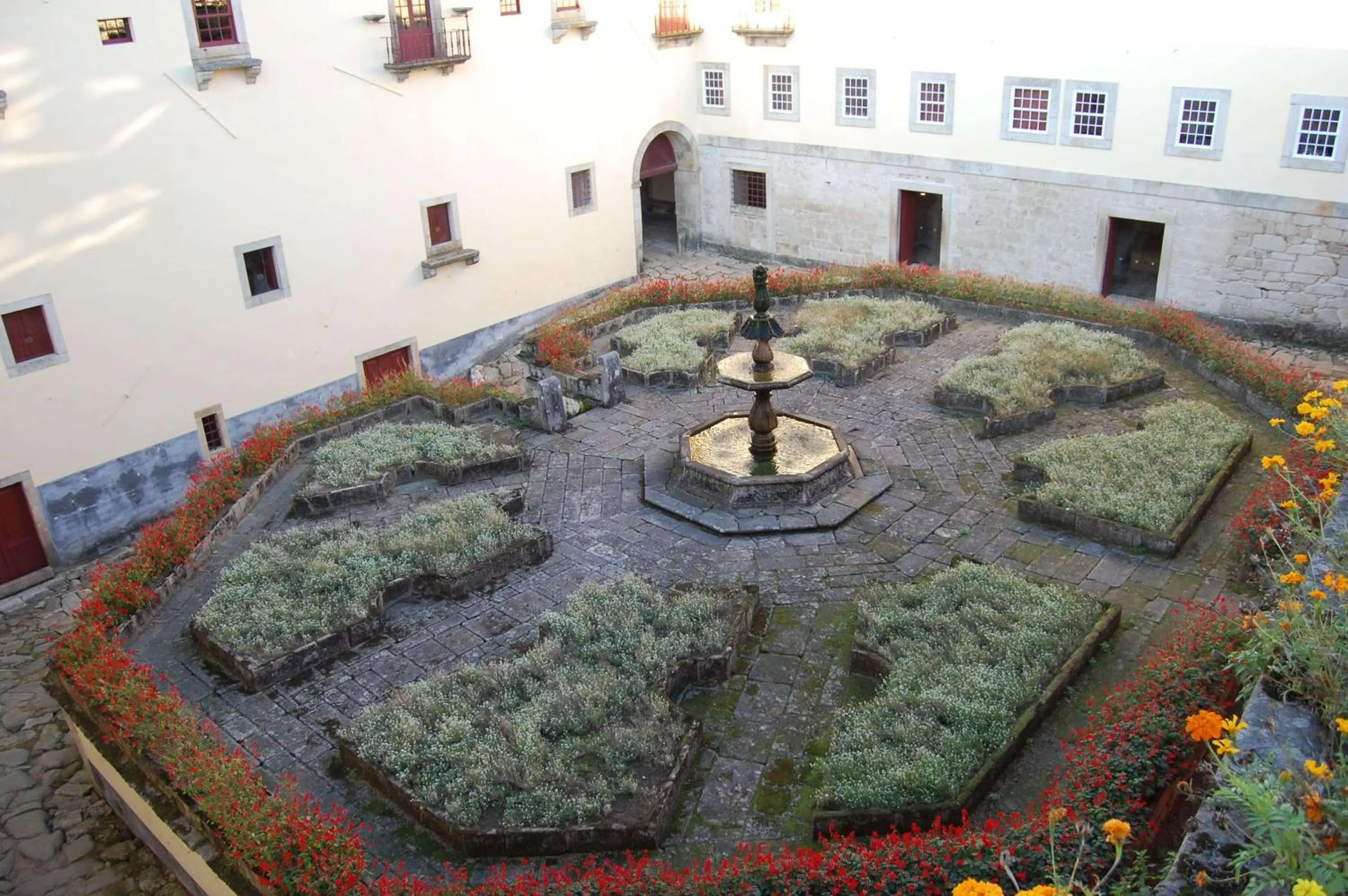 Garden view in Convento de Tibaes