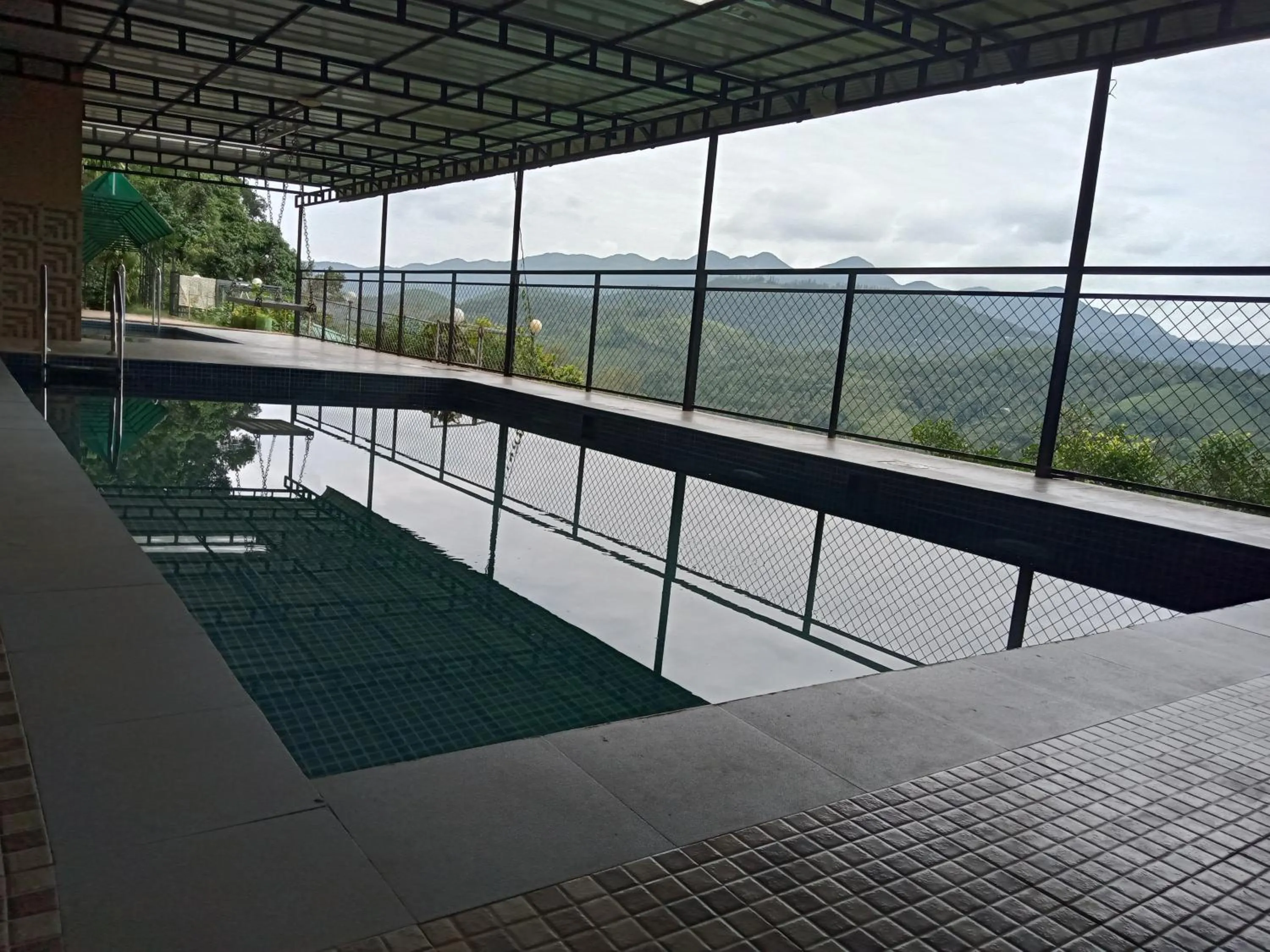 Swimming pool in Theeram Agro Farm Hill Resort Vagamon