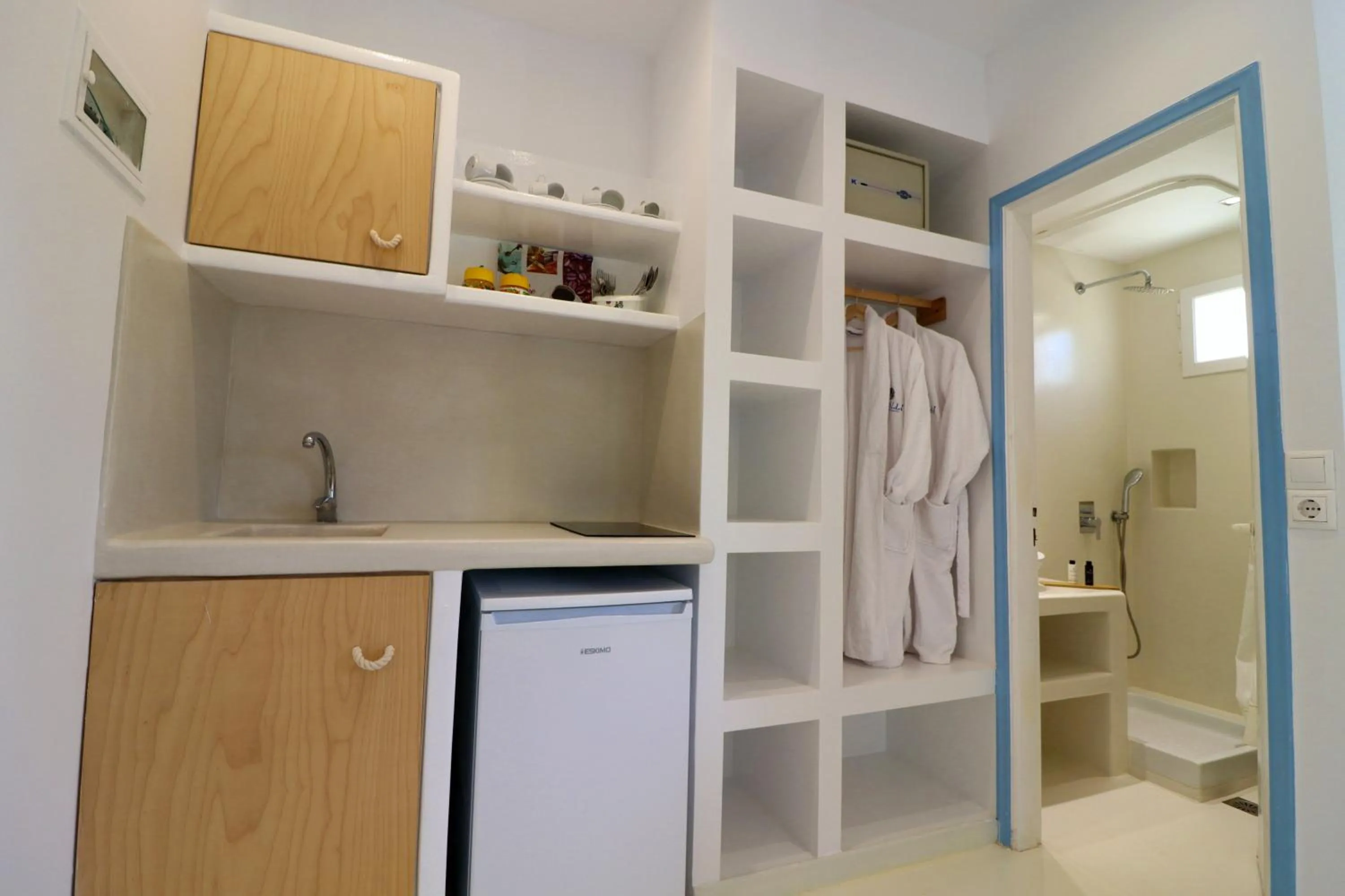 Toilet in Coralli Beach Apartments