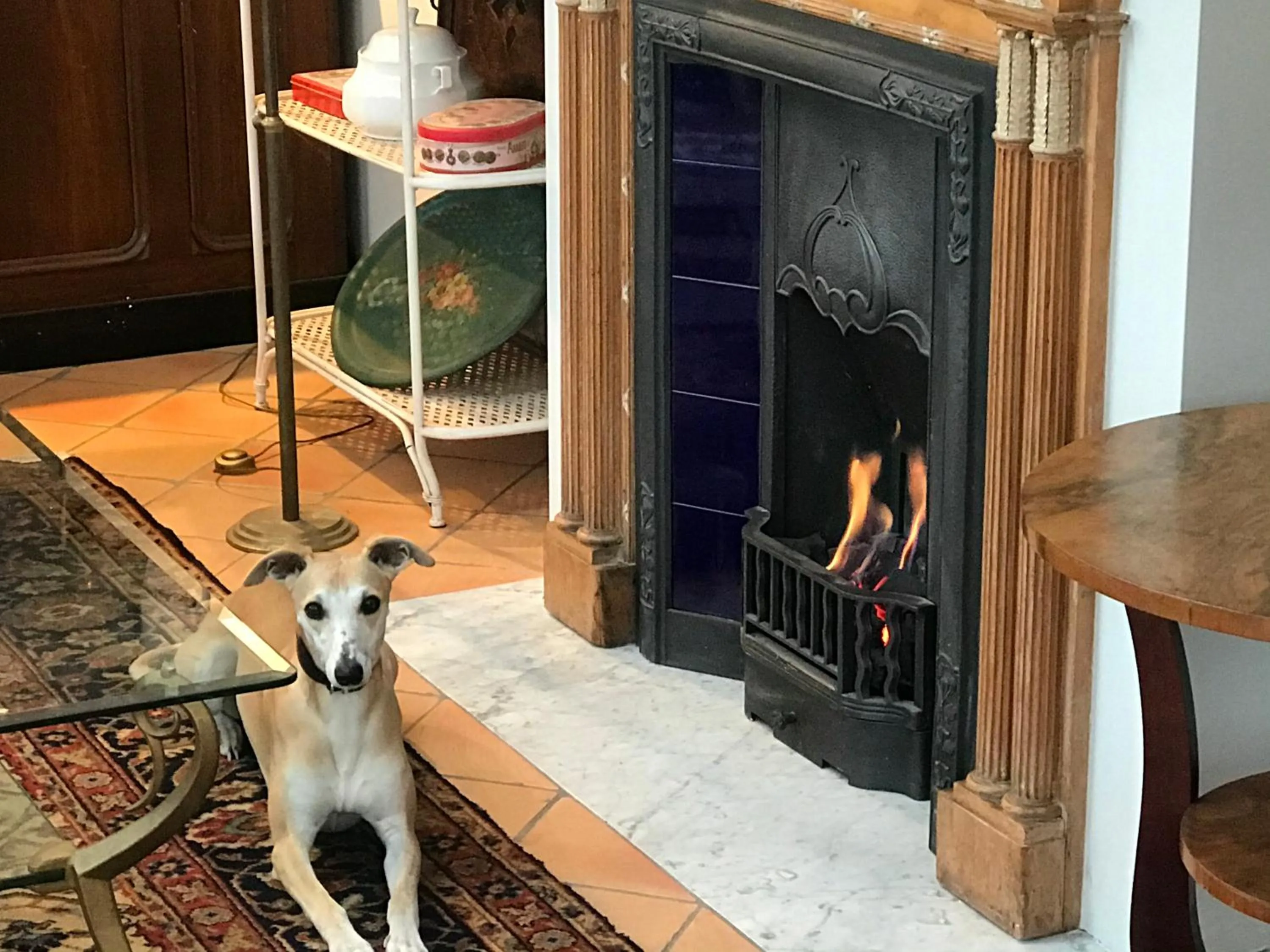 Living room in Villa Bricco dei Cogni