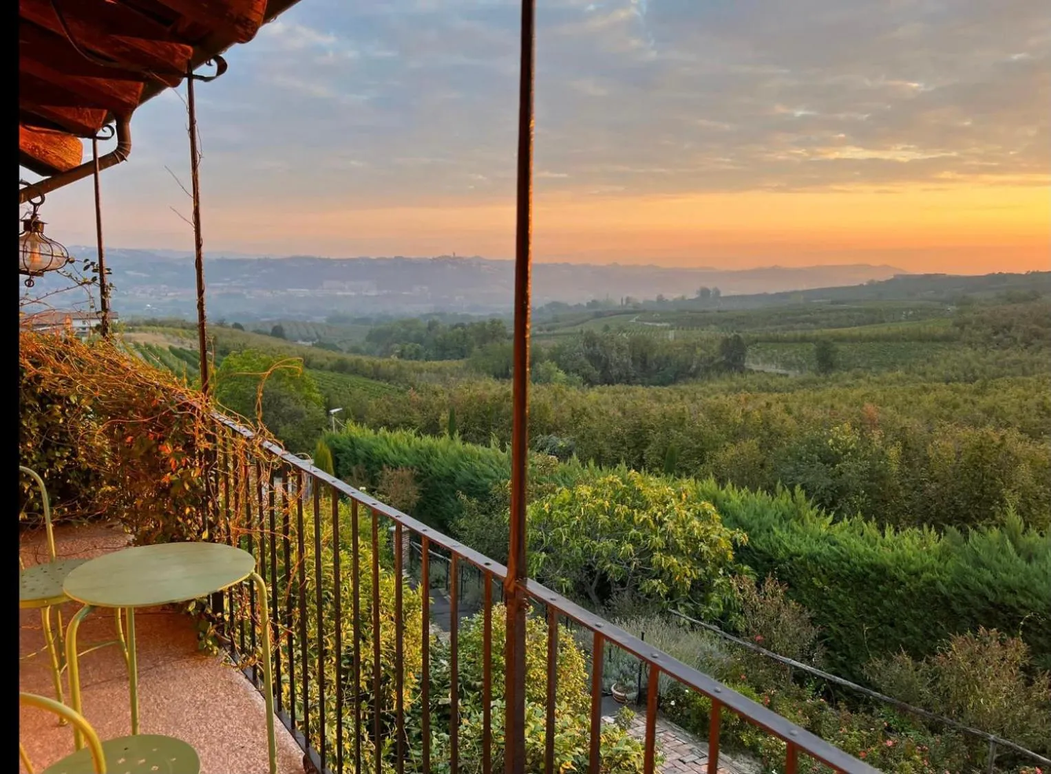 View (from property/room) in Villa Bricco dei Cogni