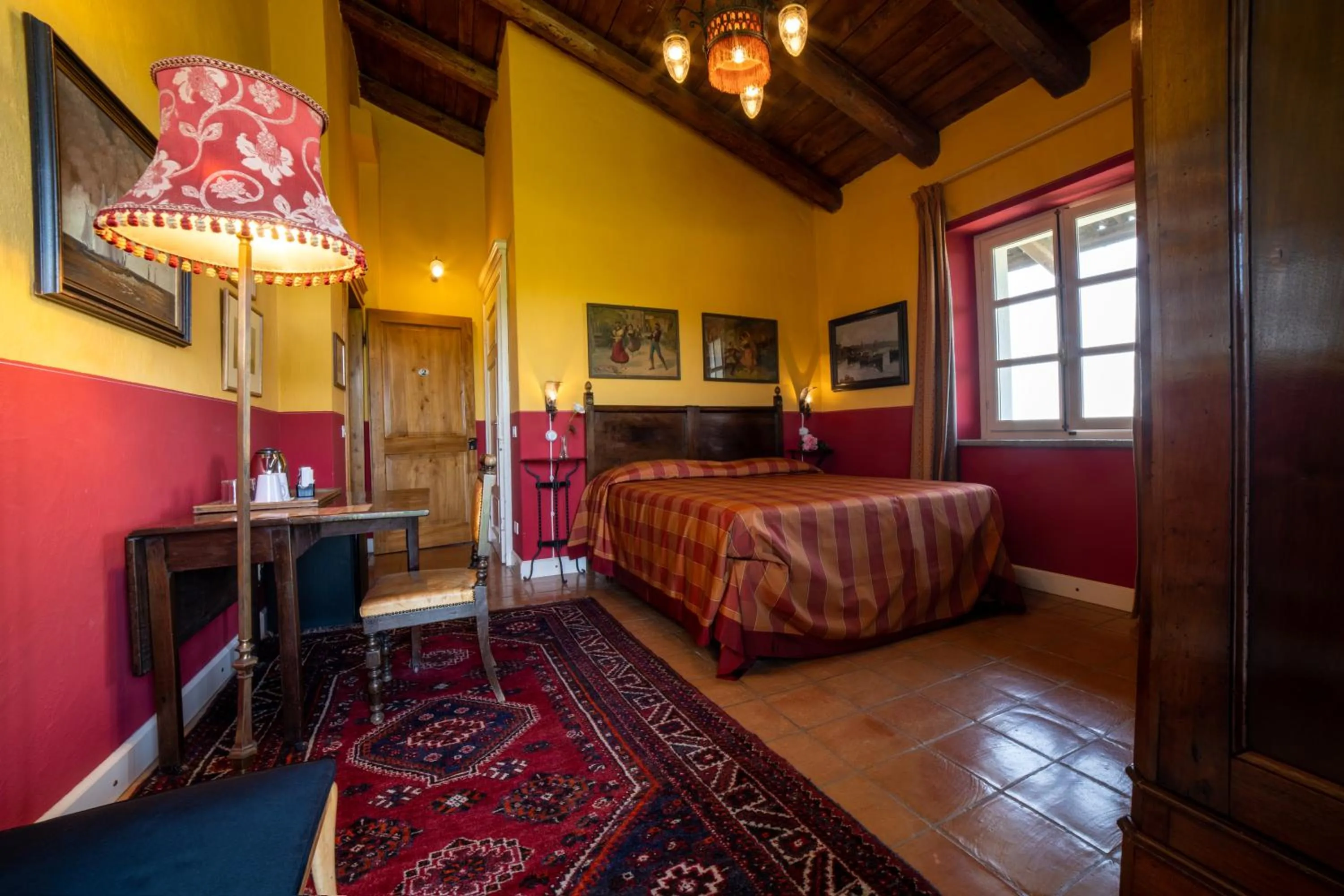 Bed in Villa Bricco dei Cogni