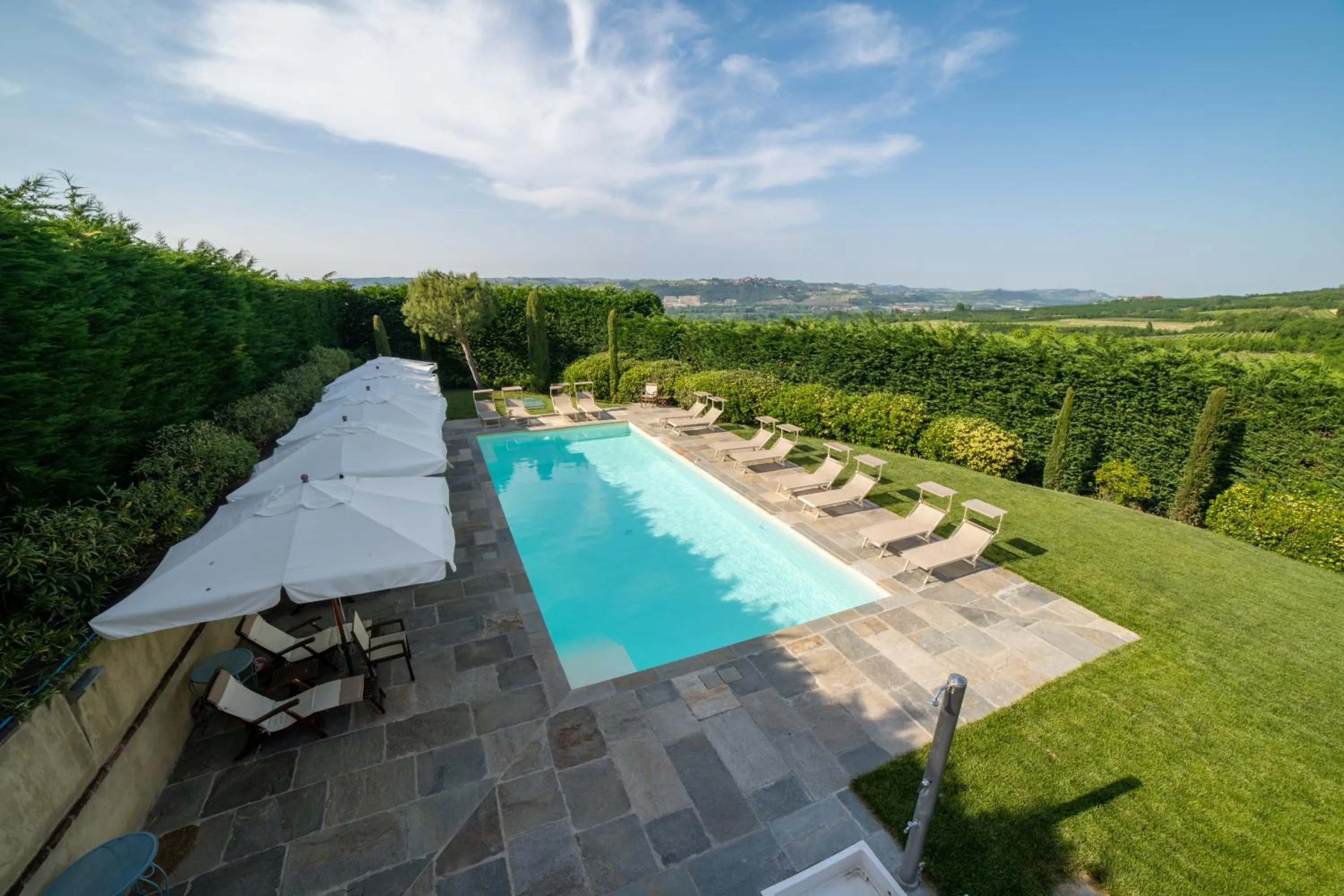 Natural landscape in Villa Bricco dei Cogni