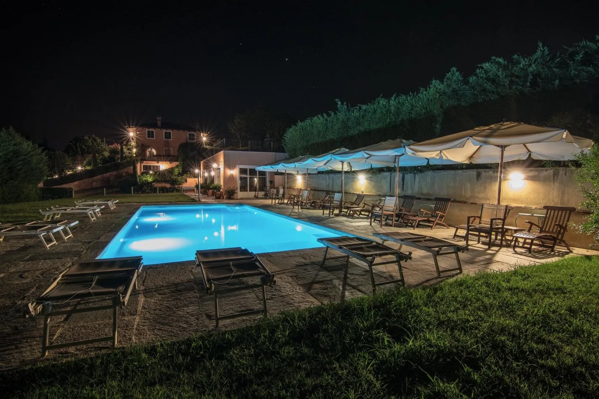 Garden in Villa Bricco dei Cogni