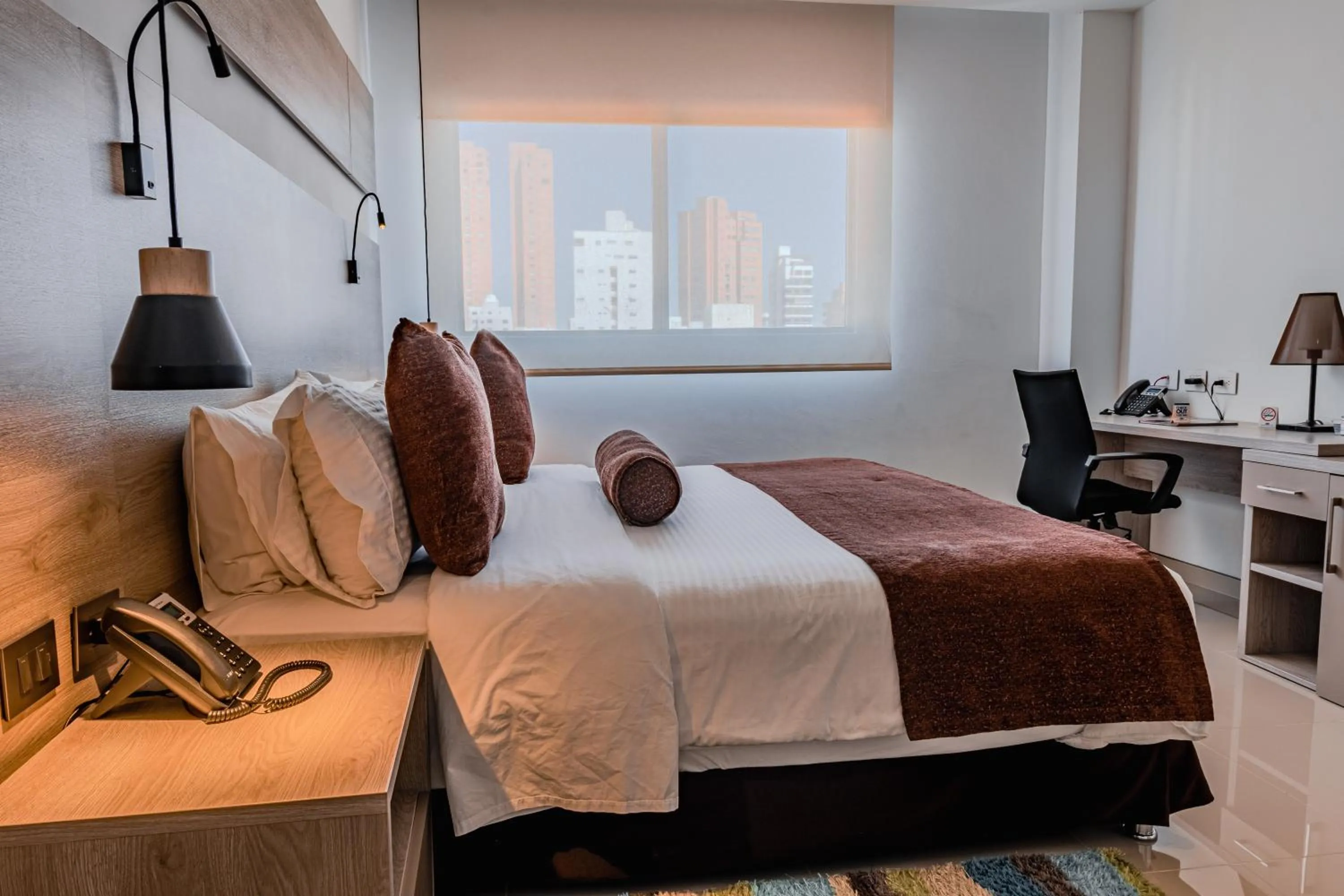 Bed in Hotel Barranquilla Plaza