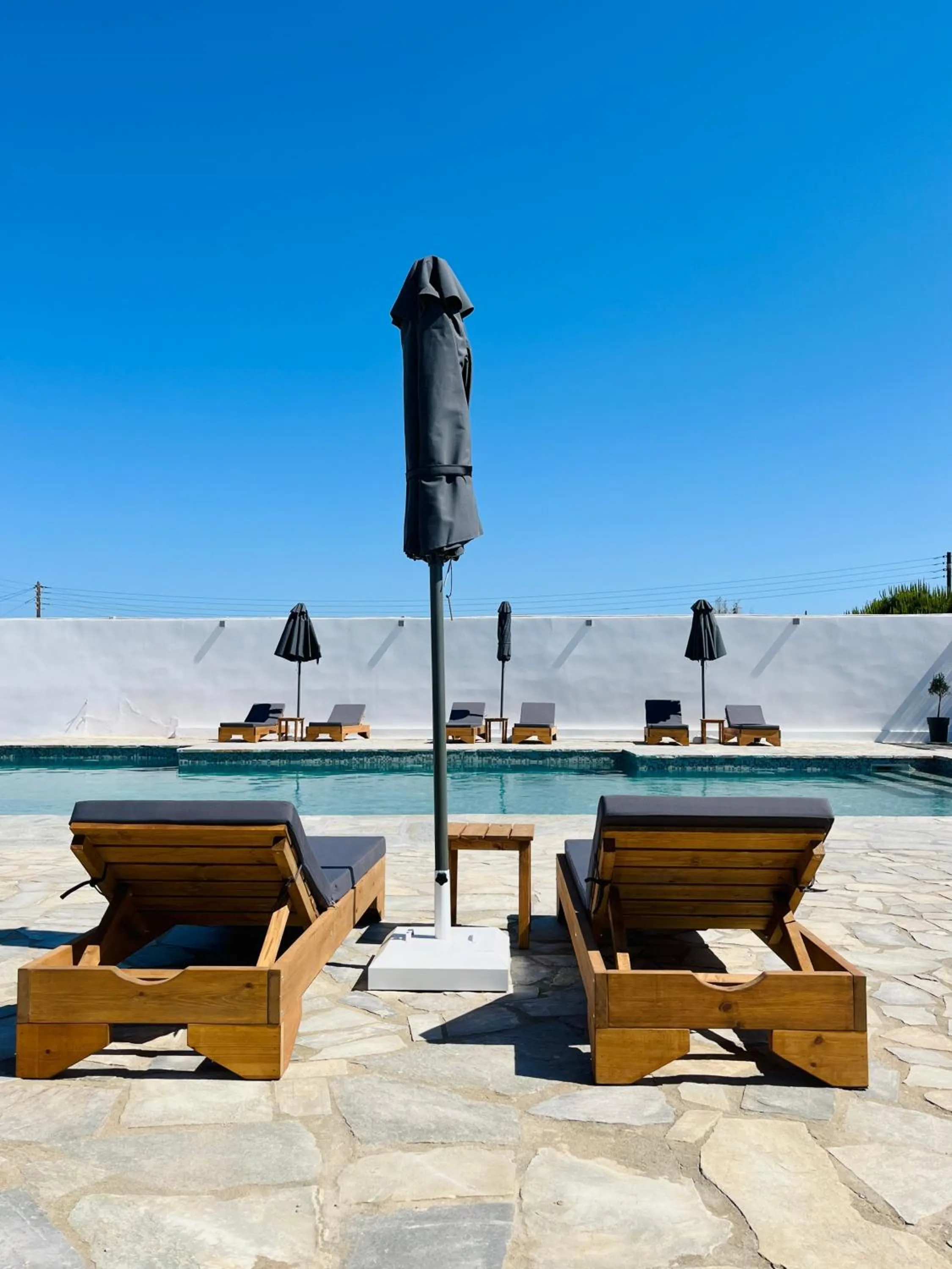 Swimming pool in Fikas Hotel