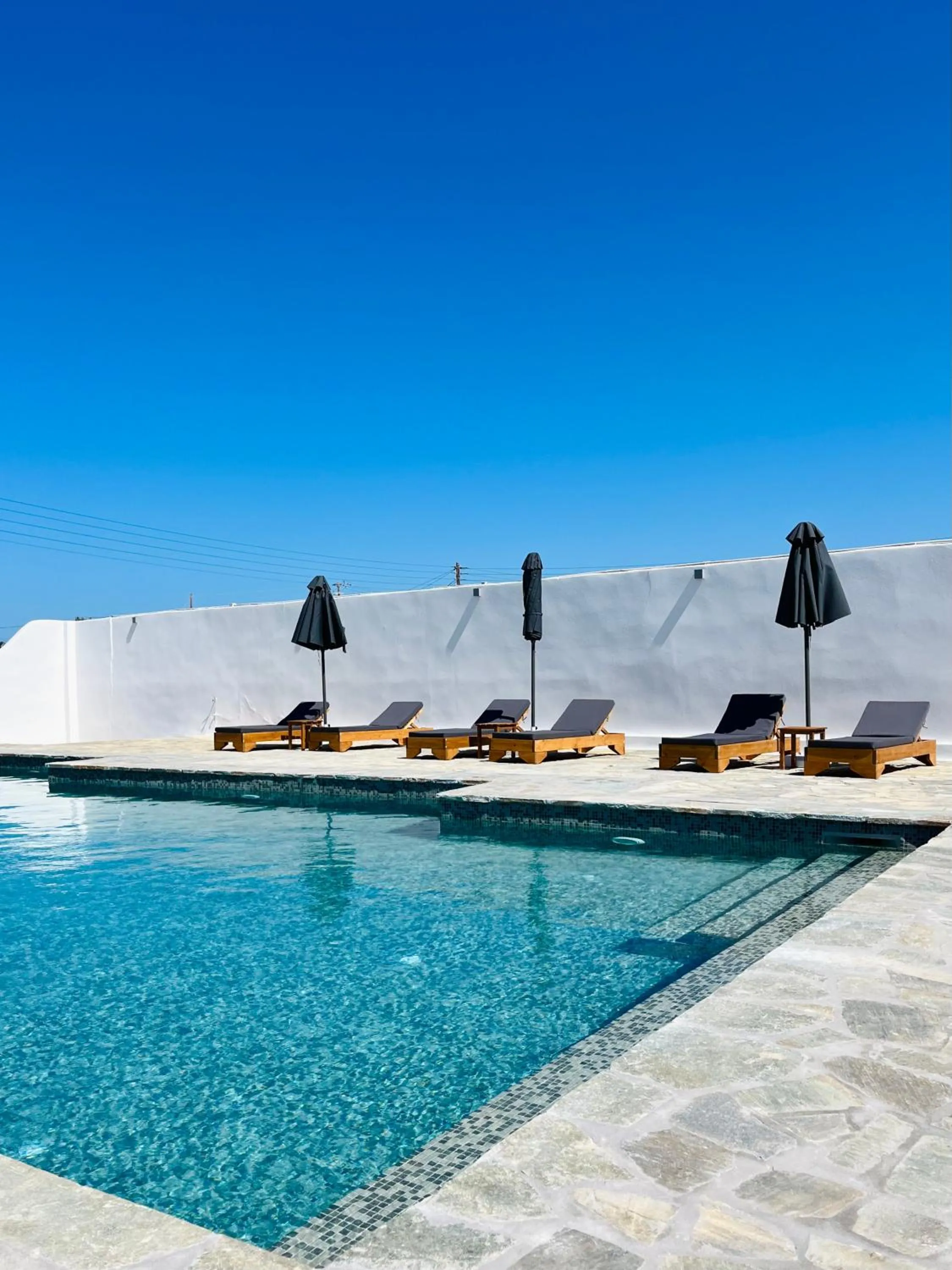 Swimming pool in Fikas Hotel