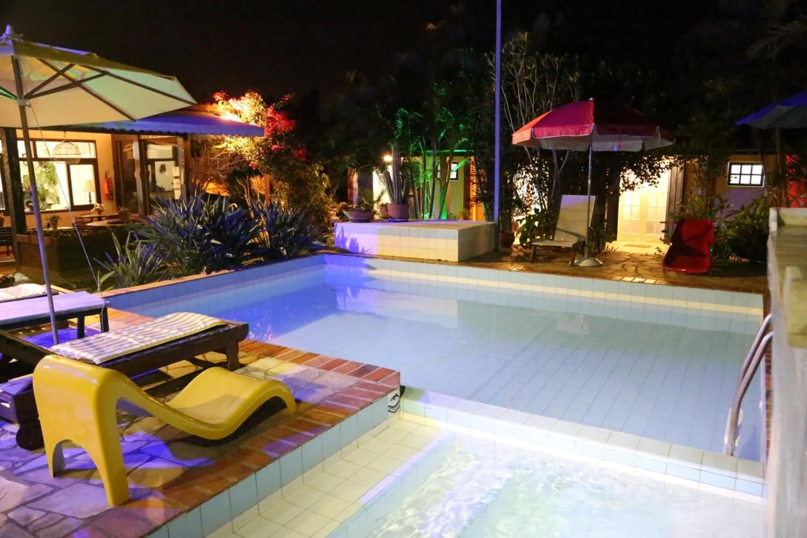 Pool view in Pousada Solar Dos Corais