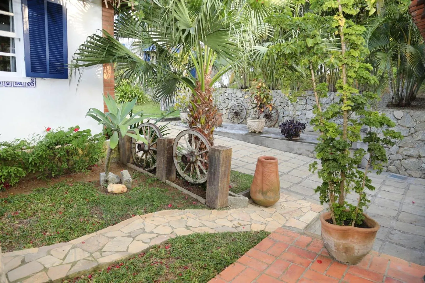 Decorative detail in Pousada Solar Dos Corais