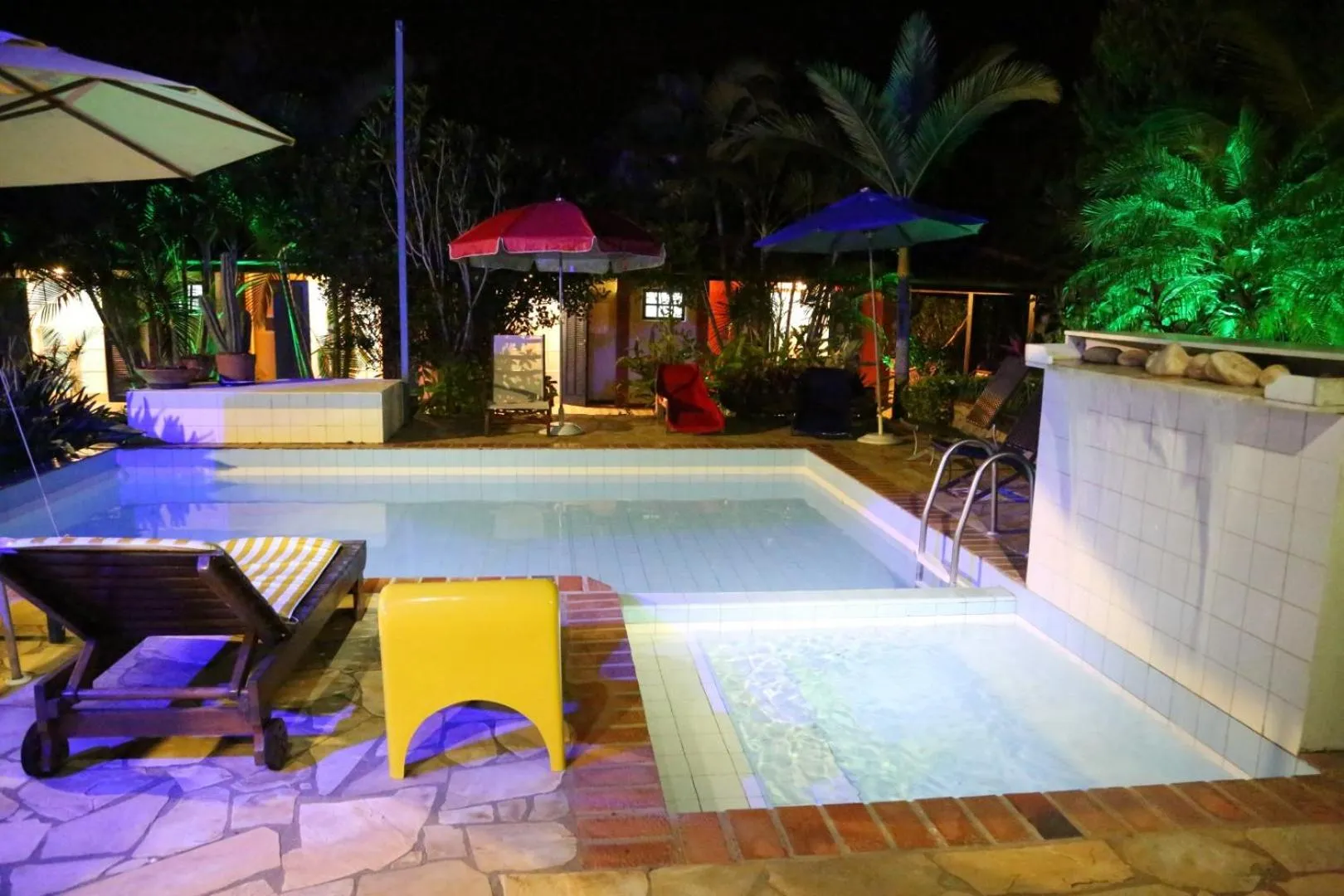 Pool view in Pousada Solar Dos Corais