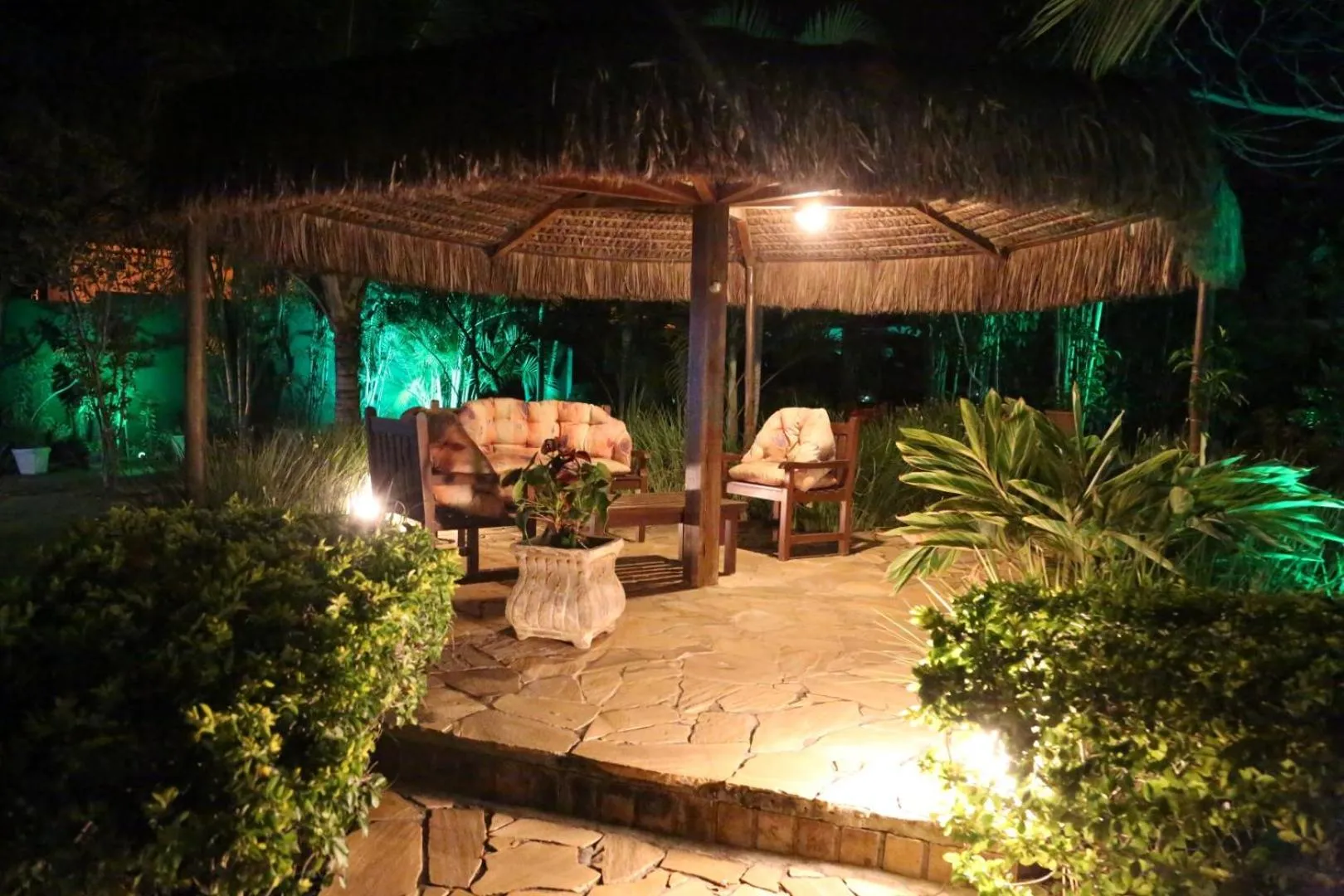 Garden view in Pousada Solar Dos Corais