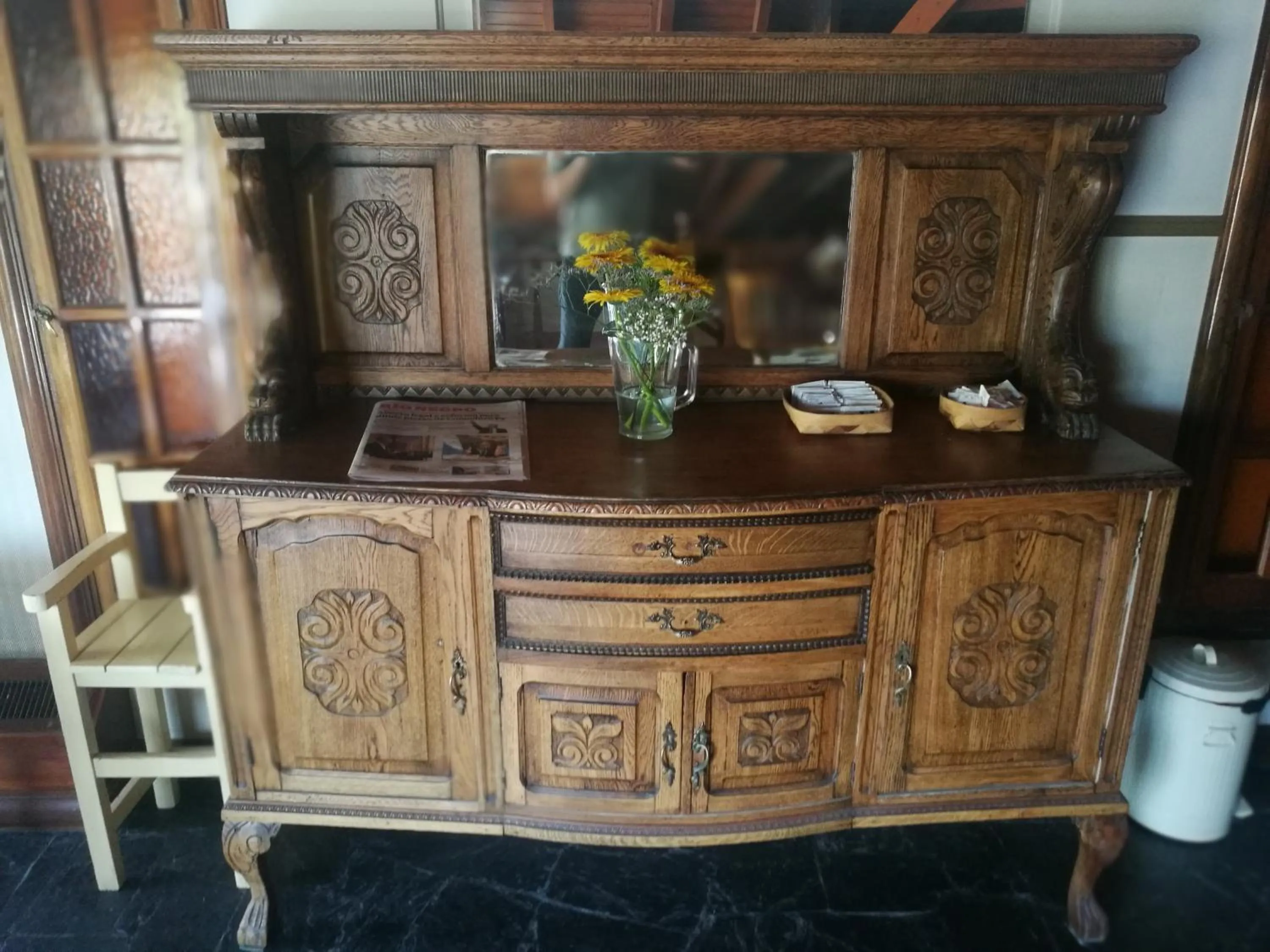 Lobby or reception in Hosteria Amparo