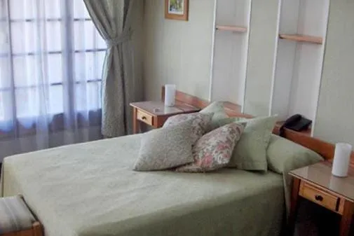 Bed in Hosteria Amparo