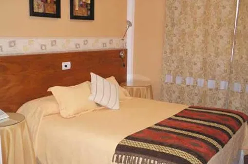Bed in Hosteria Amparo