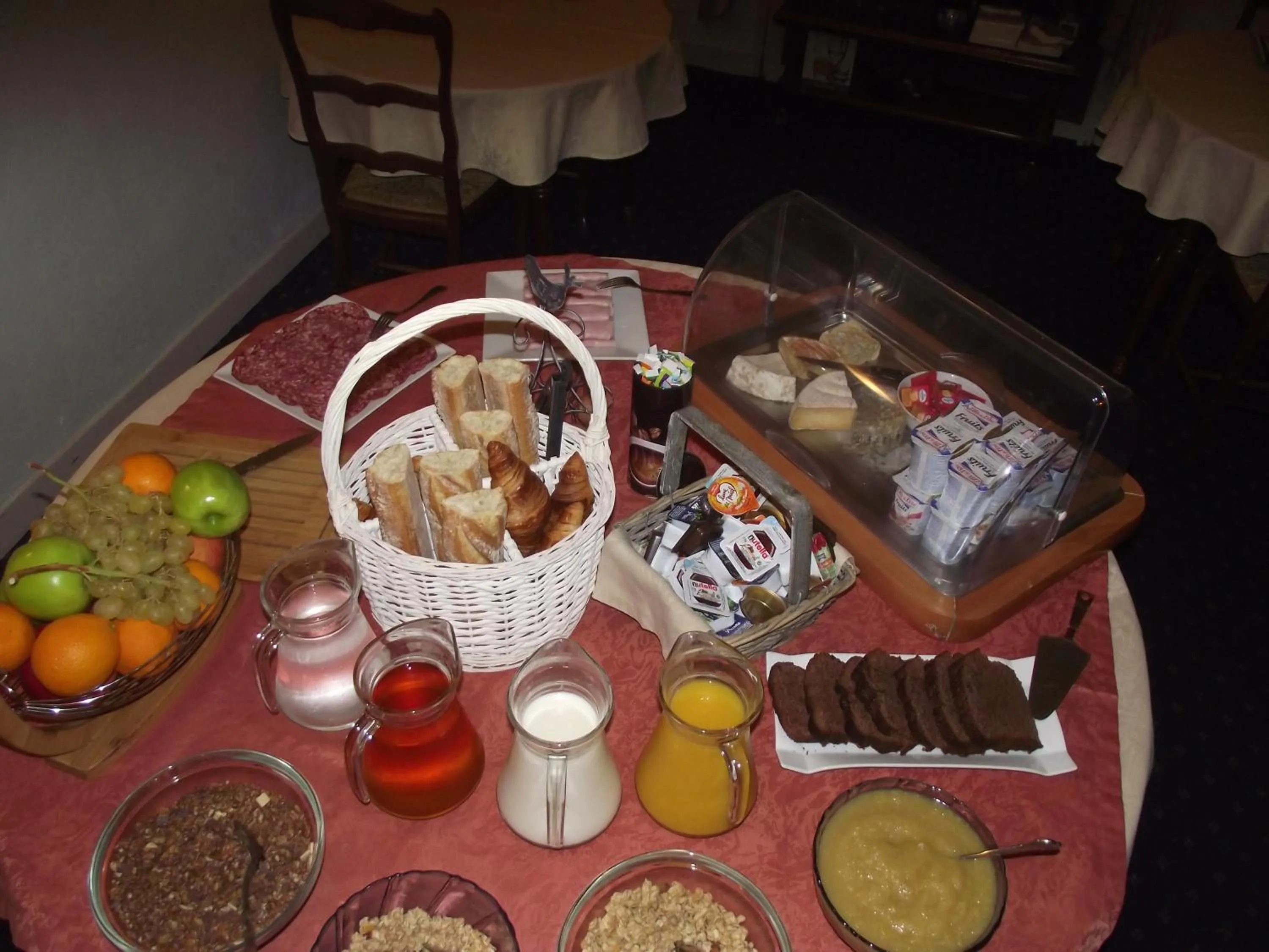 Food and drinks in Le Sauvage