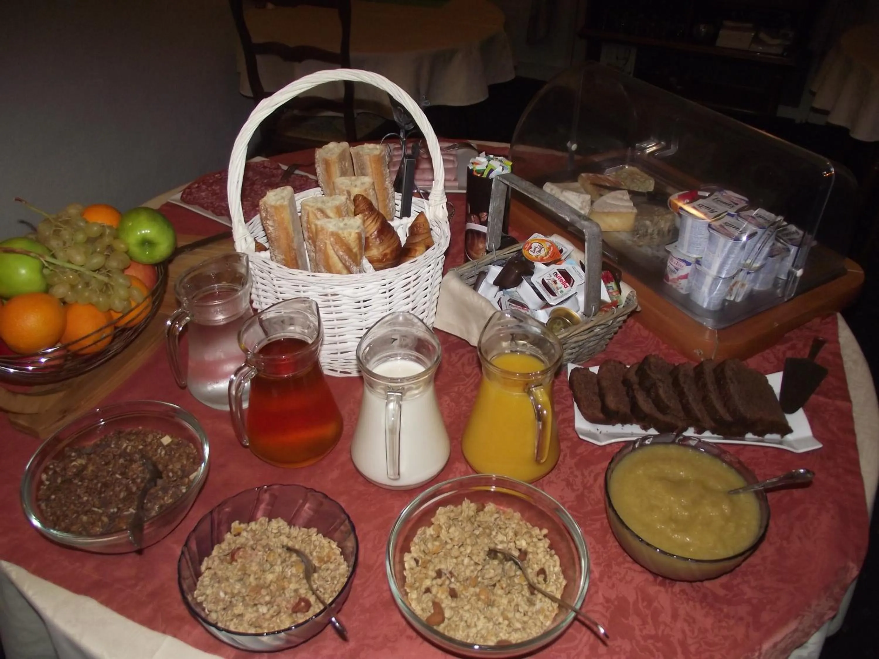 Food and drinks in Le Sauvage