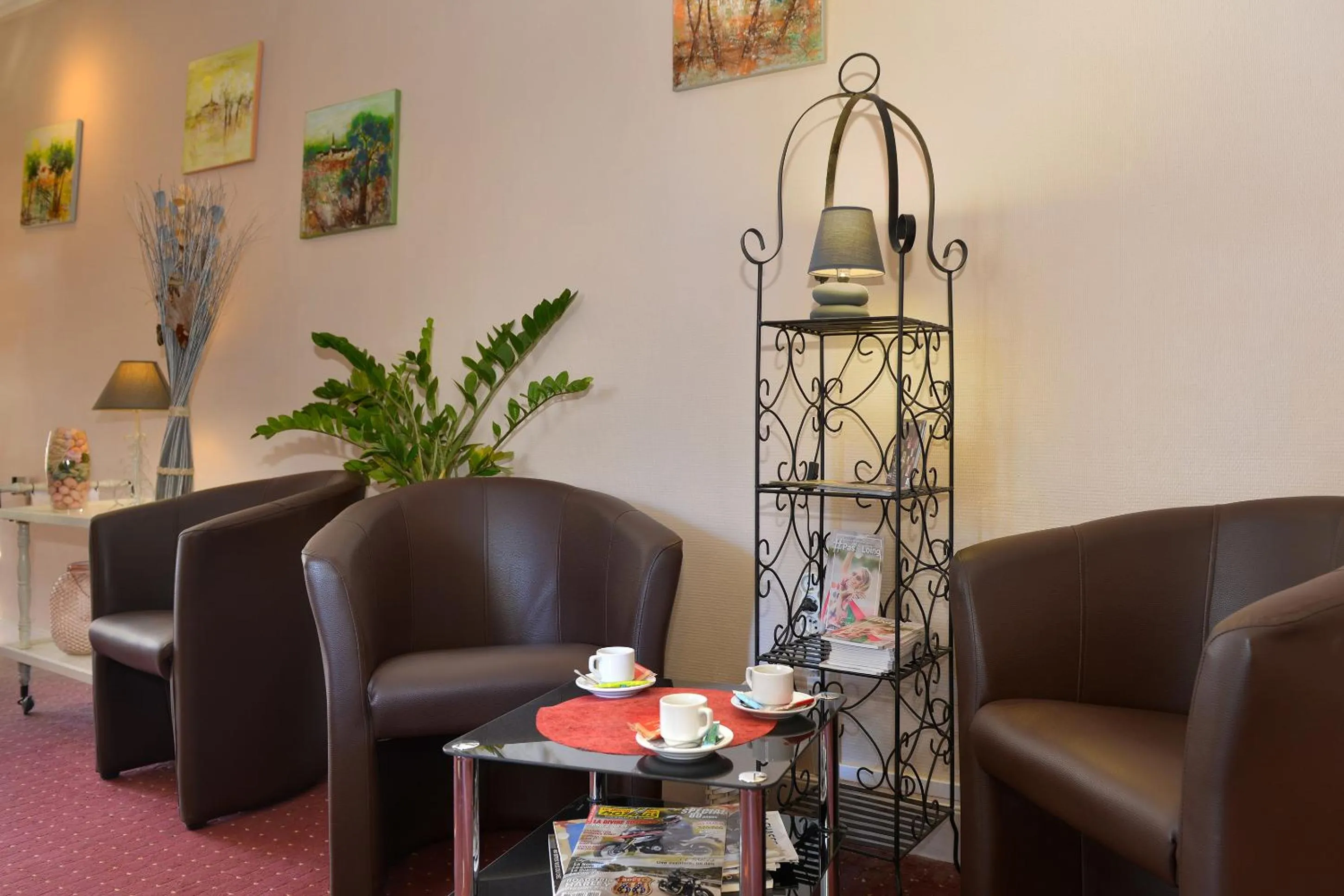 Living room in Le Sauvage