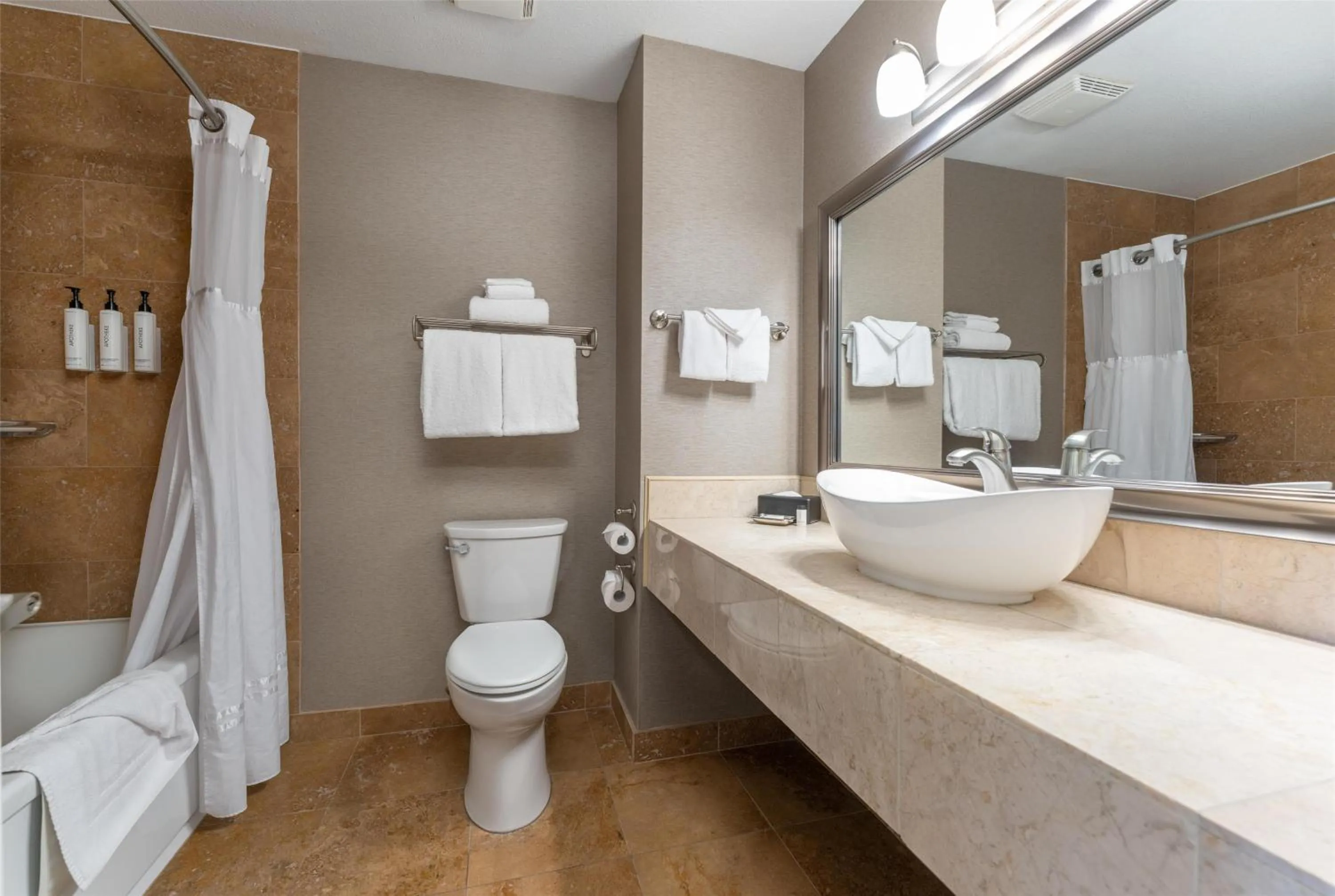 Bathroom in Prestige Radium Hot Springs Resort, WorldHotels Crafted