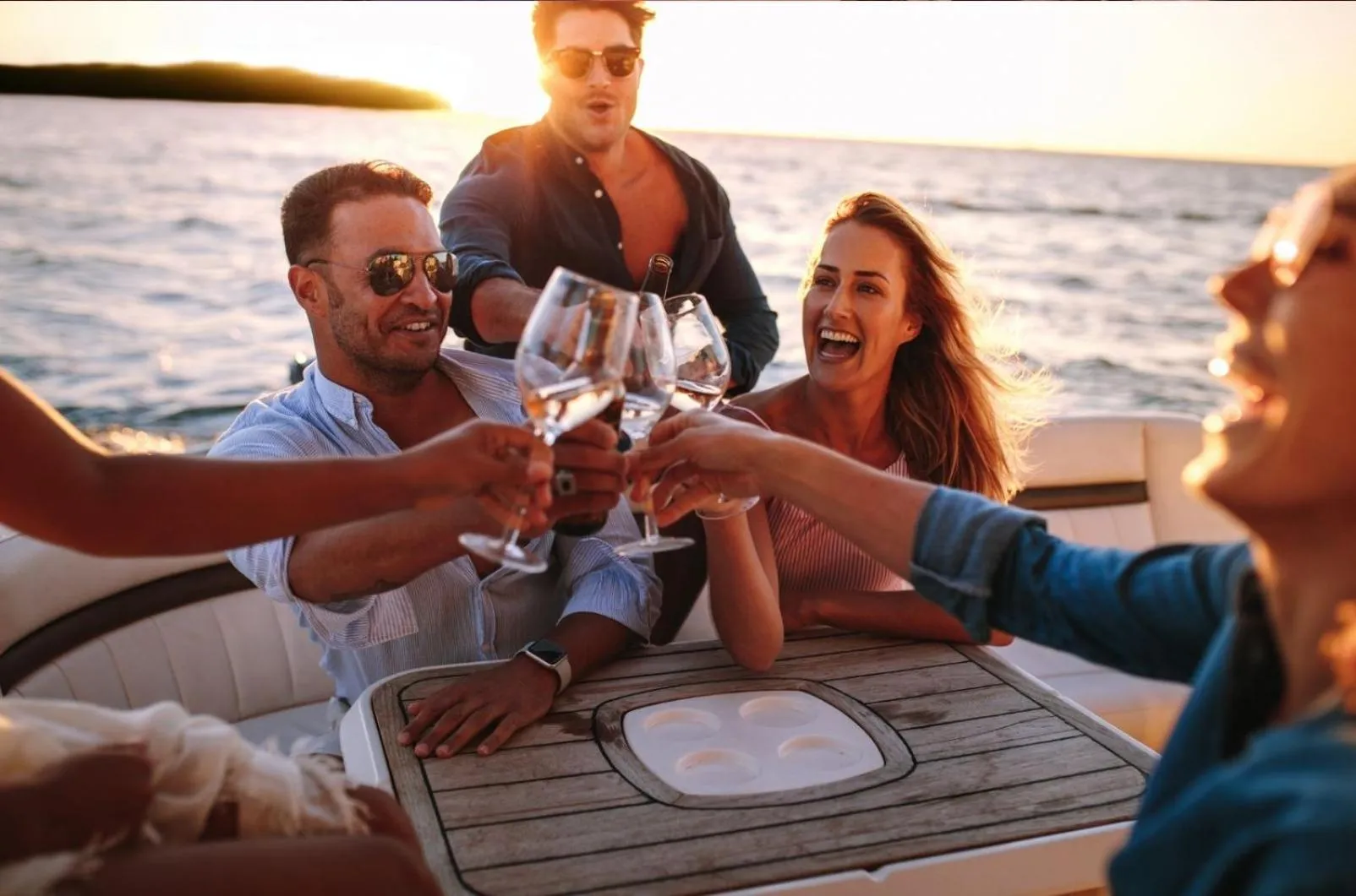 Guests in Aegean Palace