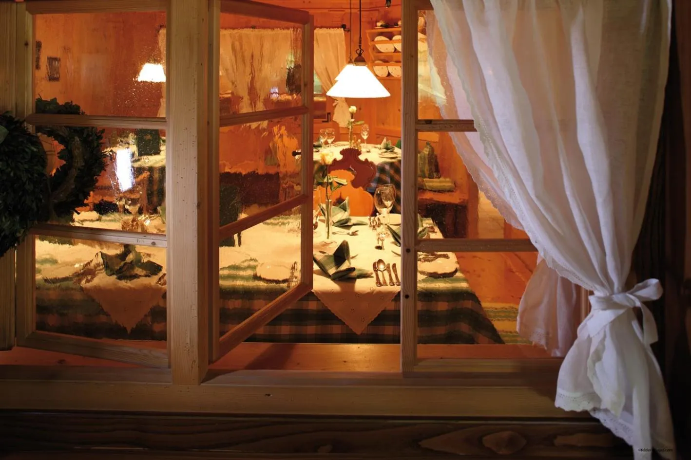 Seating area, Bed in Hotel Sonnhof